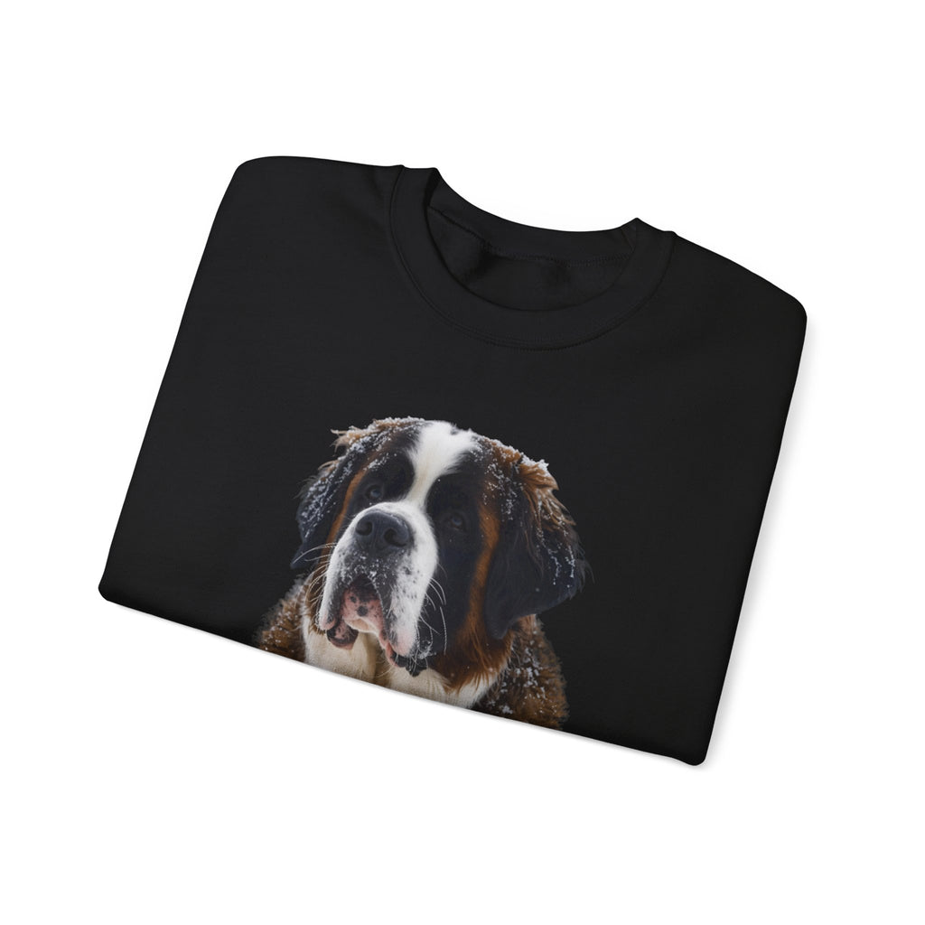 Saint Bernard Season Sweatshirt – Cute Dog Lover Crewneck