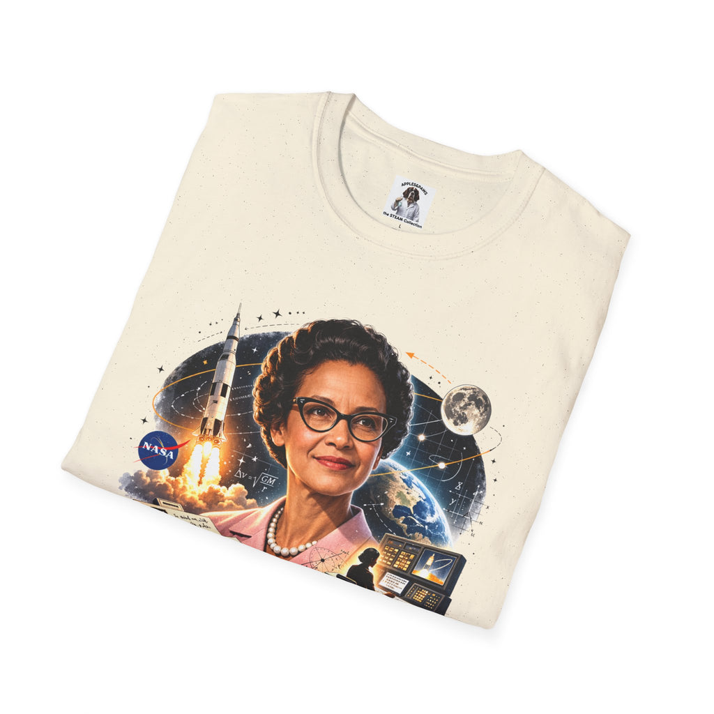 Katherine Johnson Tribute T-Shirt — Celebrating ‘Calculated the Path to the Moon’ NASA Math Pioneer