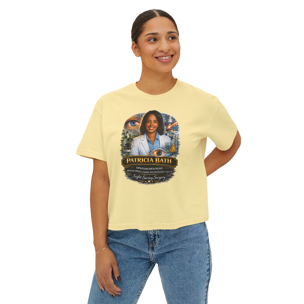 Patricia Bath Ophthalmologist  Tribute Boxy Graphic Tee