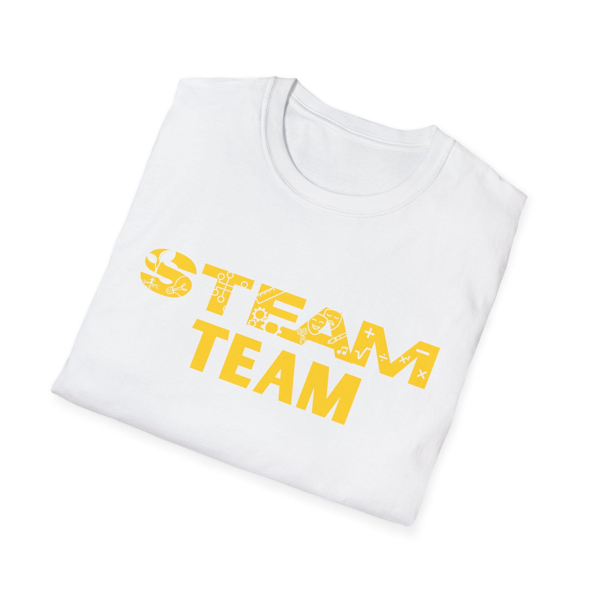 STEAM Team T-Shirt | Science Engineering Math Art Tech Tee