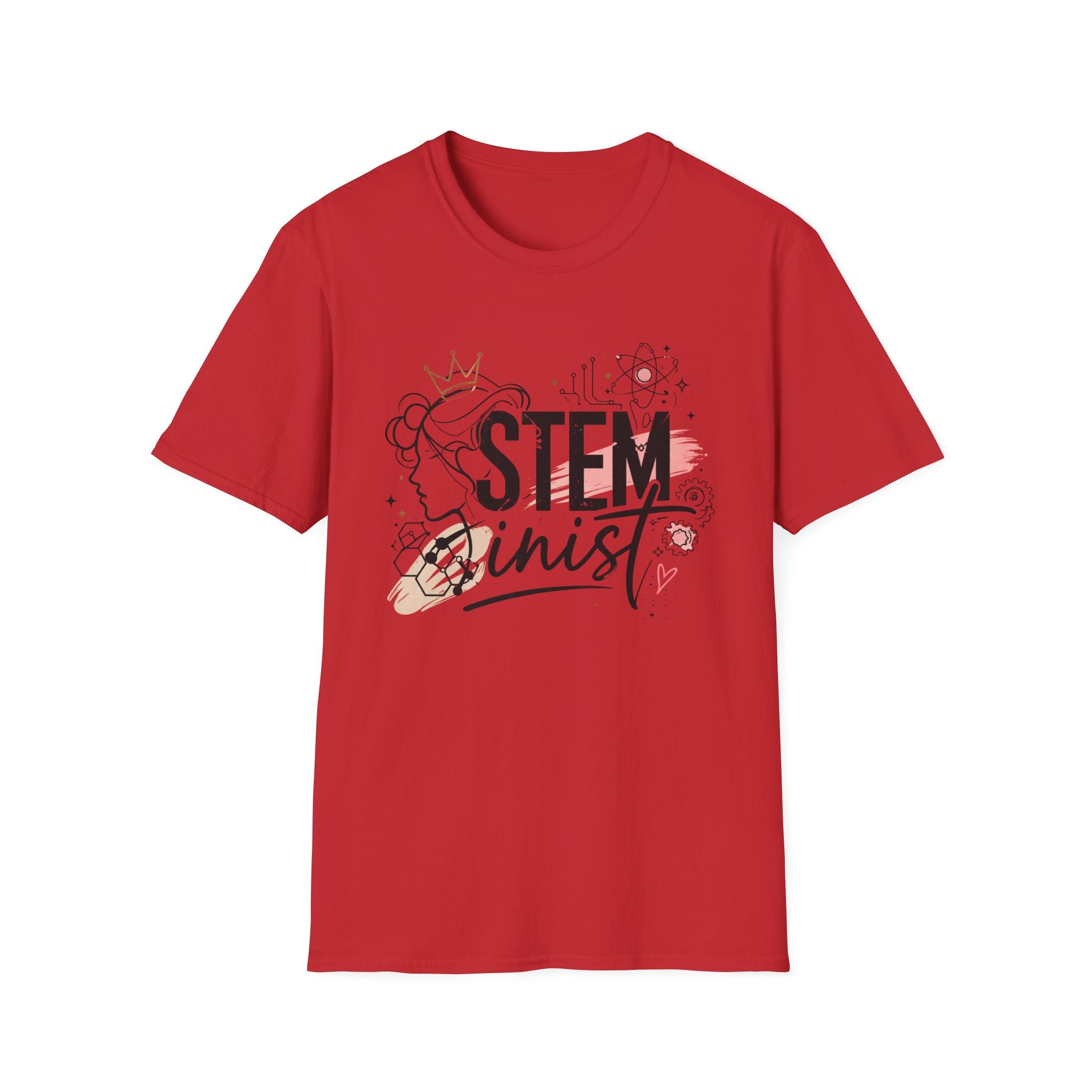 Adult STEMinist T-Shirt — Feminist Science Design for Women in STEM