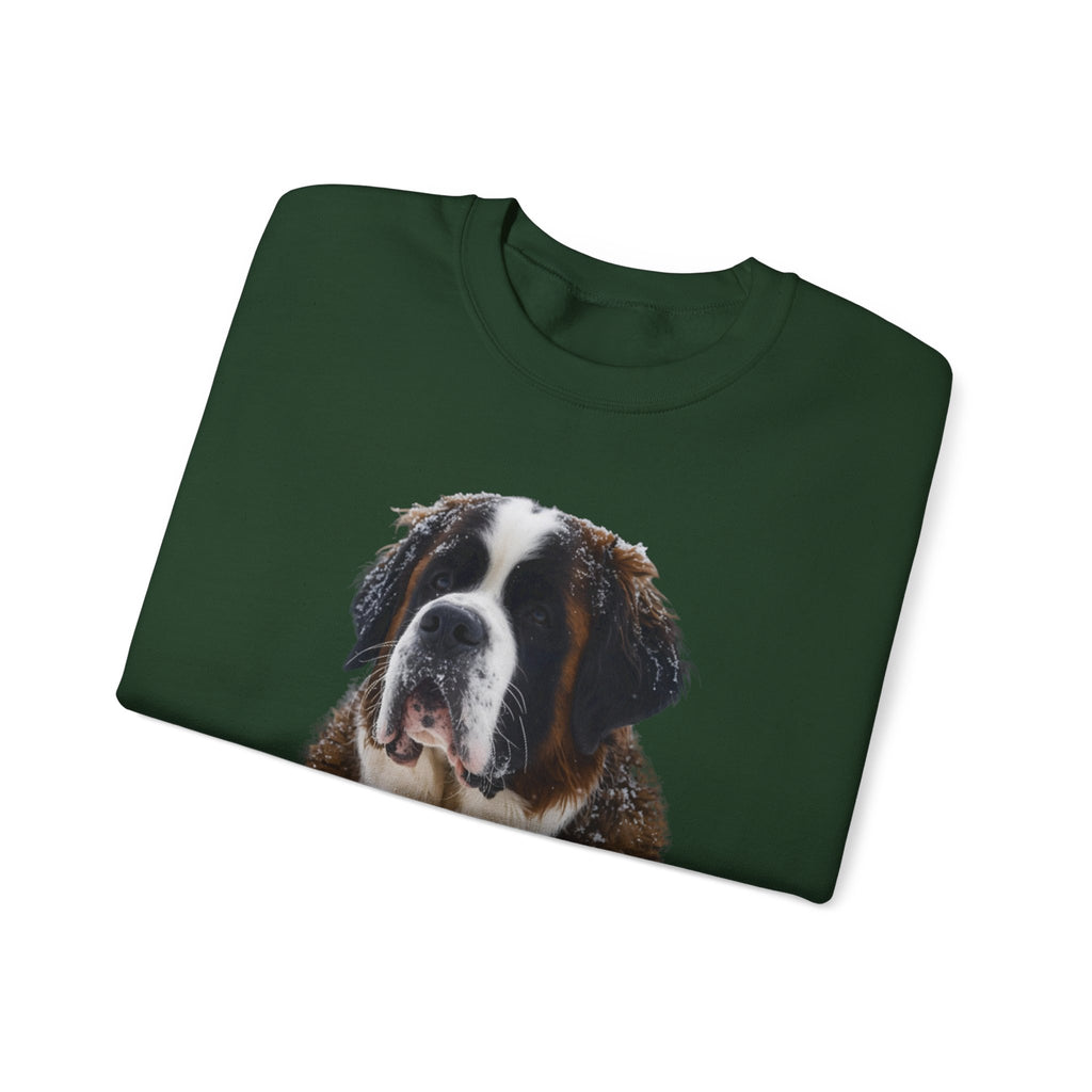 Saint Bernard Season Sweatshirt – Cute Dog Lover Crewneck