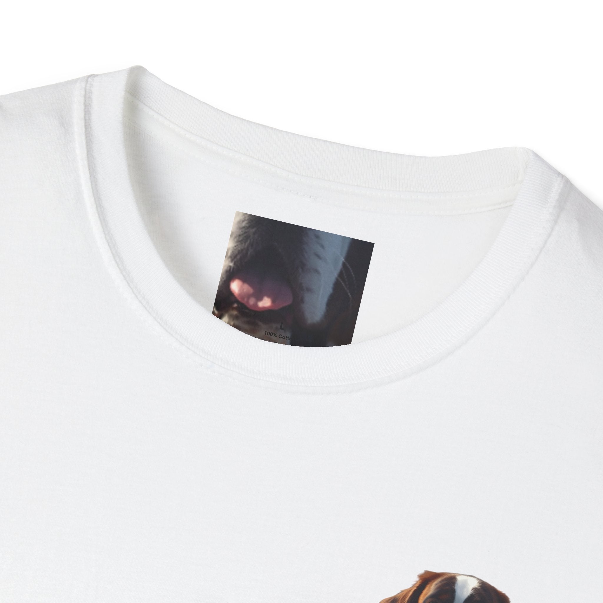 Faith Family and A Saint Bernard T-Shirt | Saint Bernard Dog Shirt