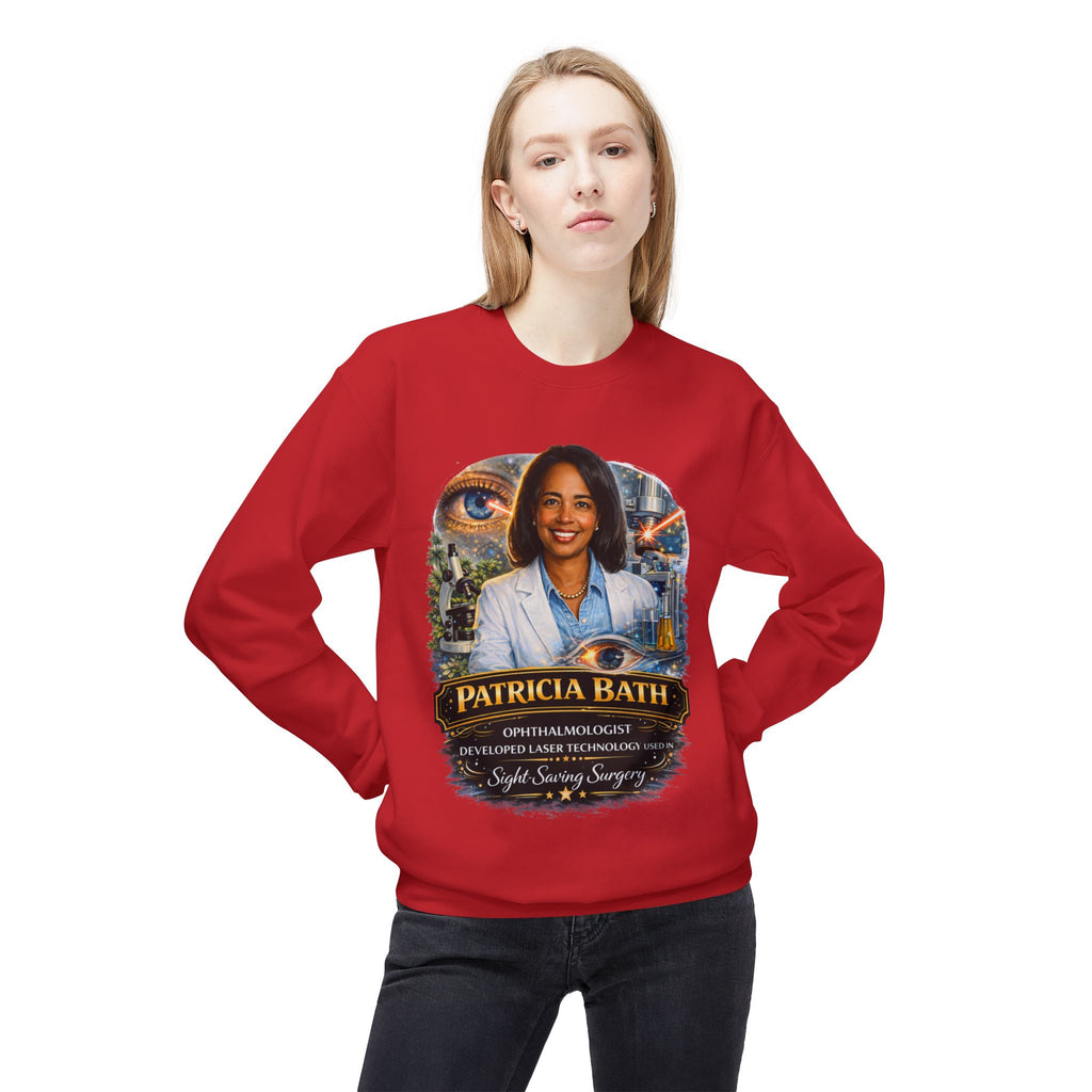 Patricia Bath Ophthalmologist Tribute Crewneck Sweatshirt
