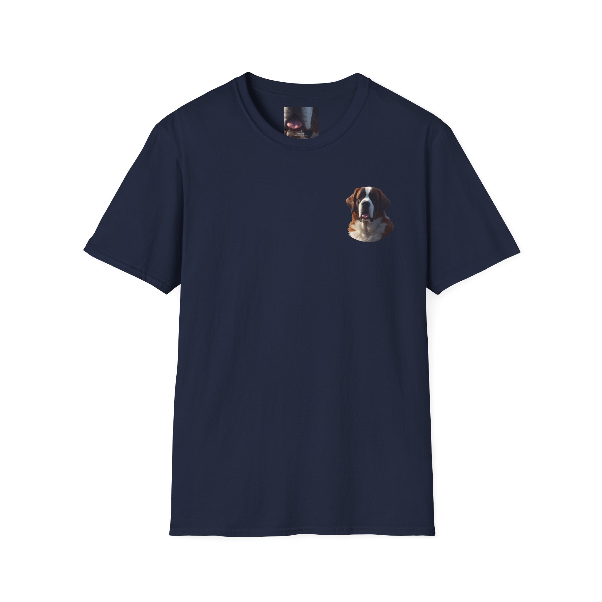 Faith Family and A Saint Bernard T-Shirt | Saint Bernard Dog Shirt