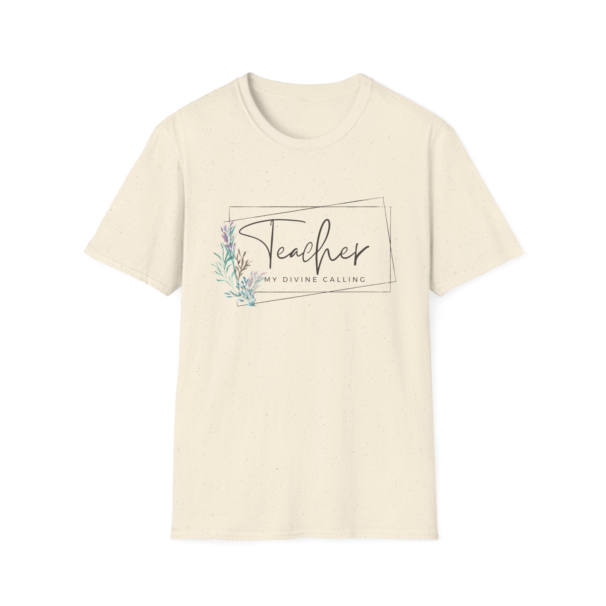 Teacher: My Divine Calling T-Shirt – Floral