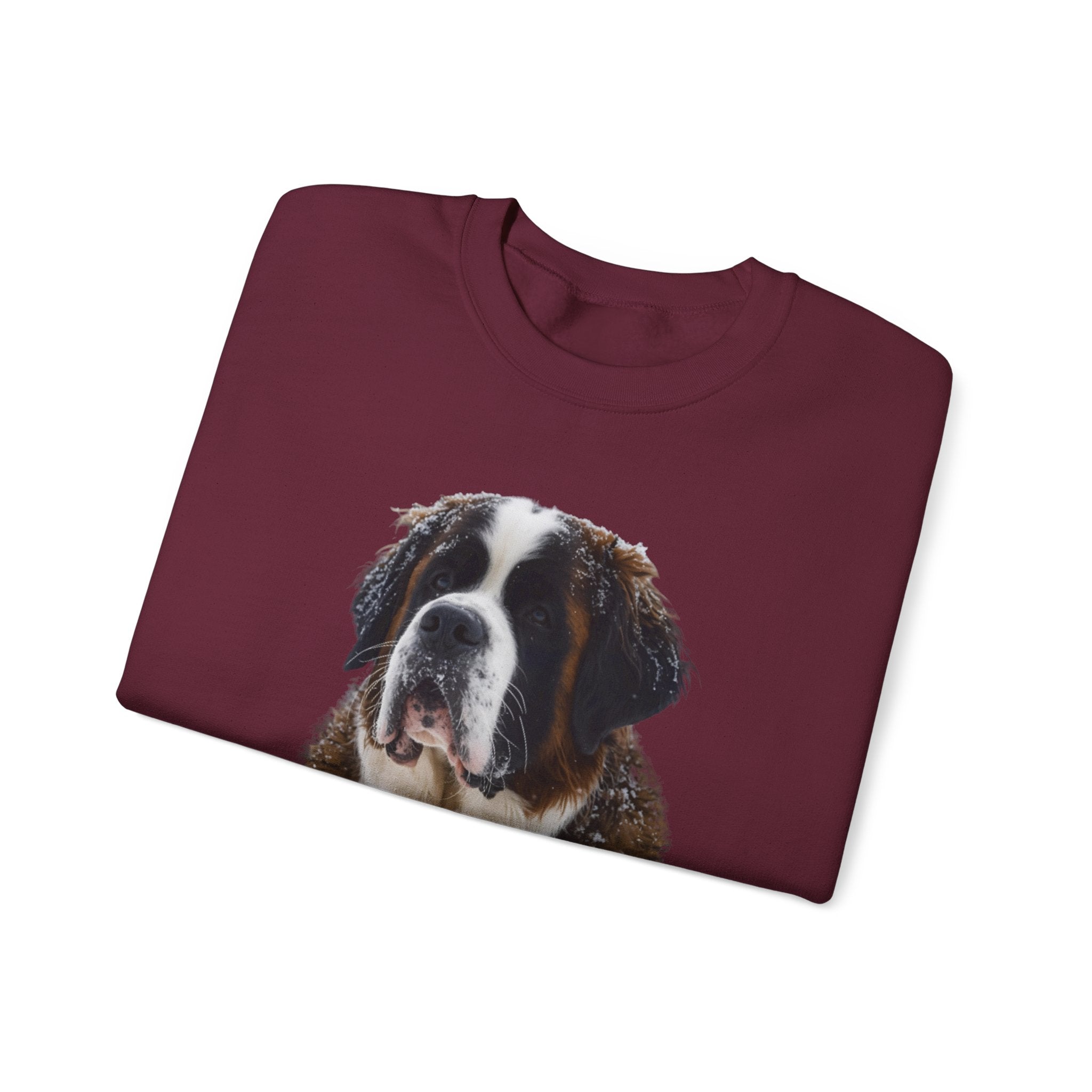 Saint Bernard Season Sweatshirt – Cute Dog Lover Crewneck
