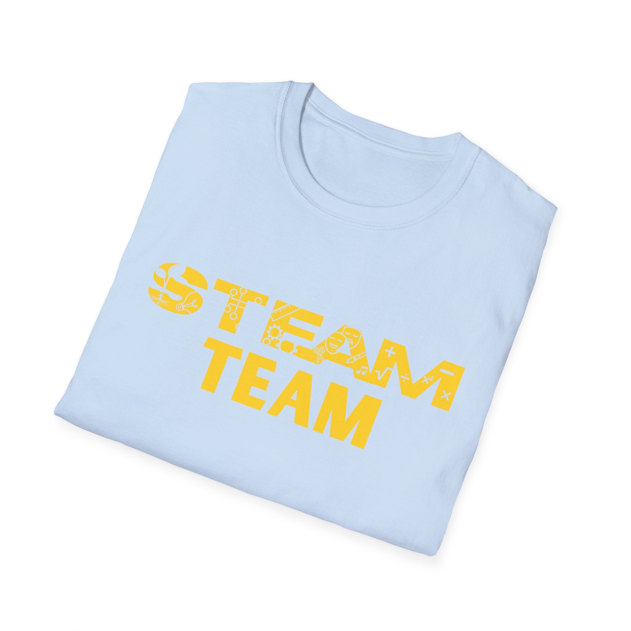 STEAM Team T-Shirt | Science Engineering Math Art Tech Tee