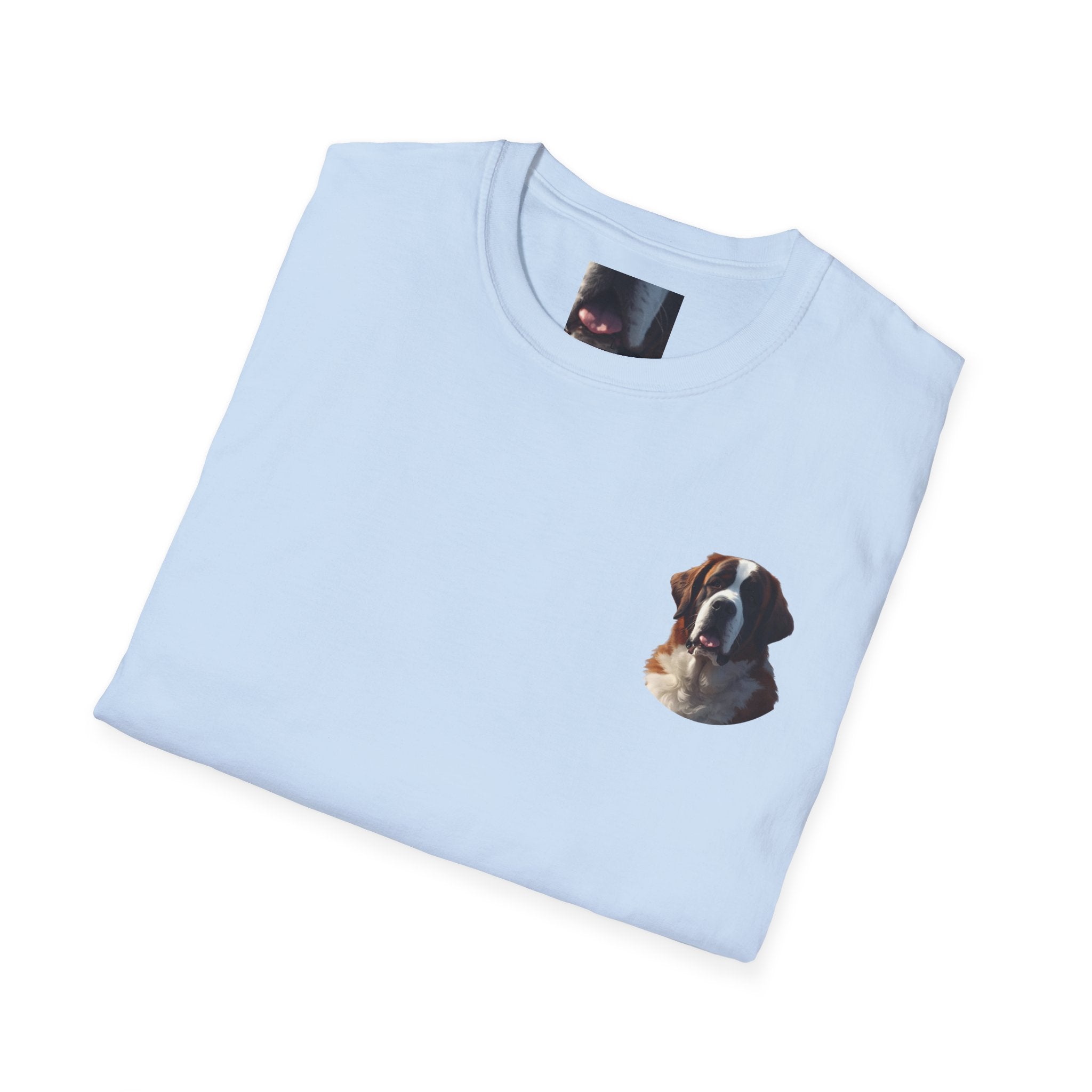 Faith Family and A Saint Bernard T-Shirt | Saint Bernard Dog Shirt