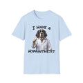 Dog Scientist "I Have a Hypawthesis" T-Shirt-St. Bernard