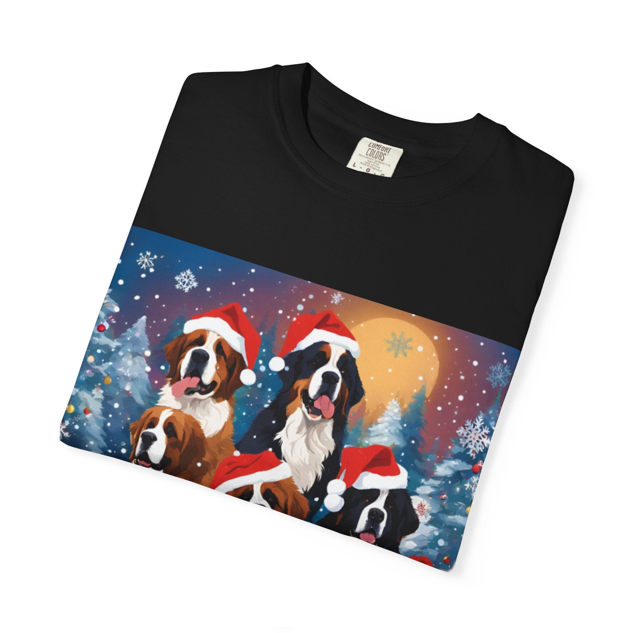 Santa Saints, Pups, & Bernese