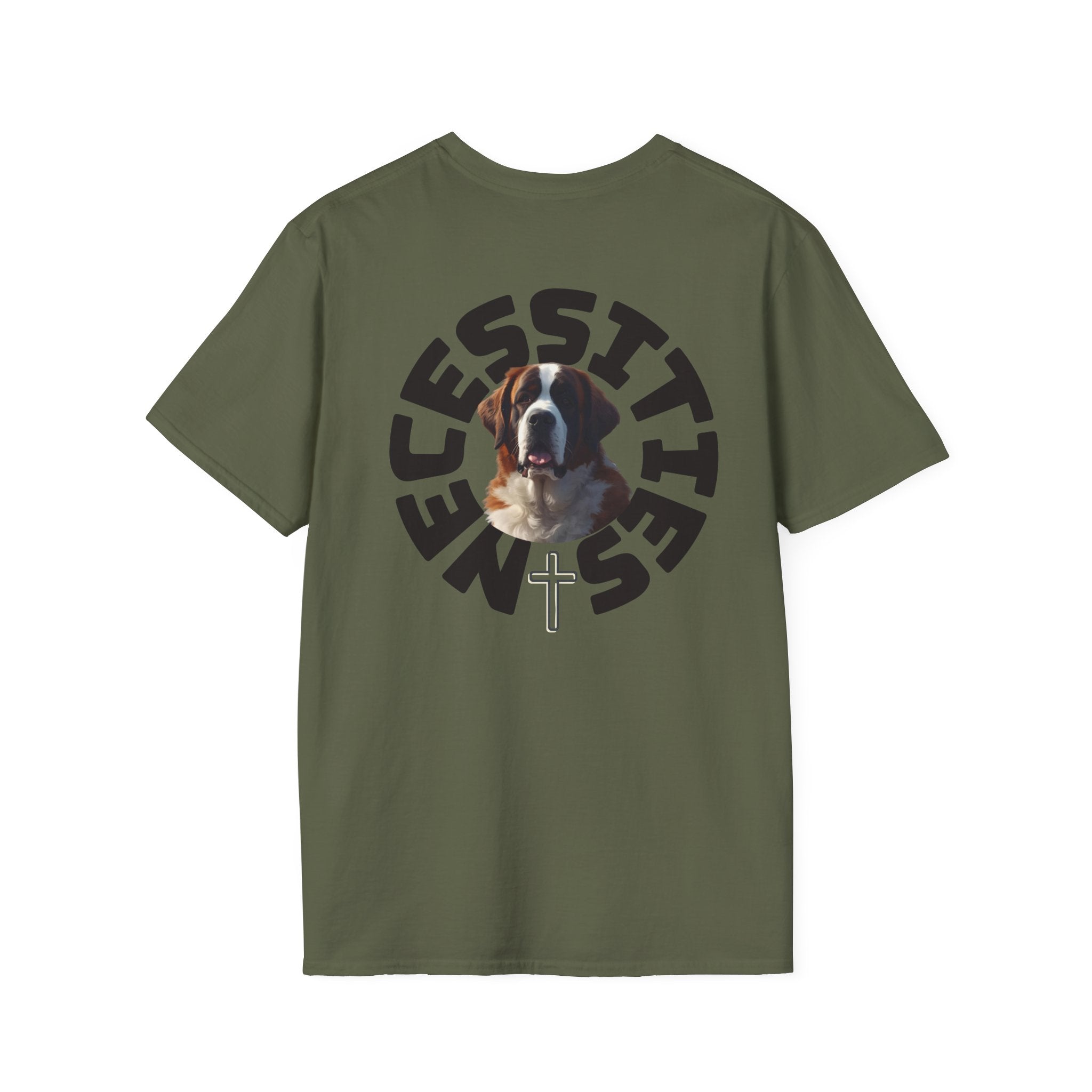 Faith Family and A Saint Bernard T-Shirt | Dog Necessities Life