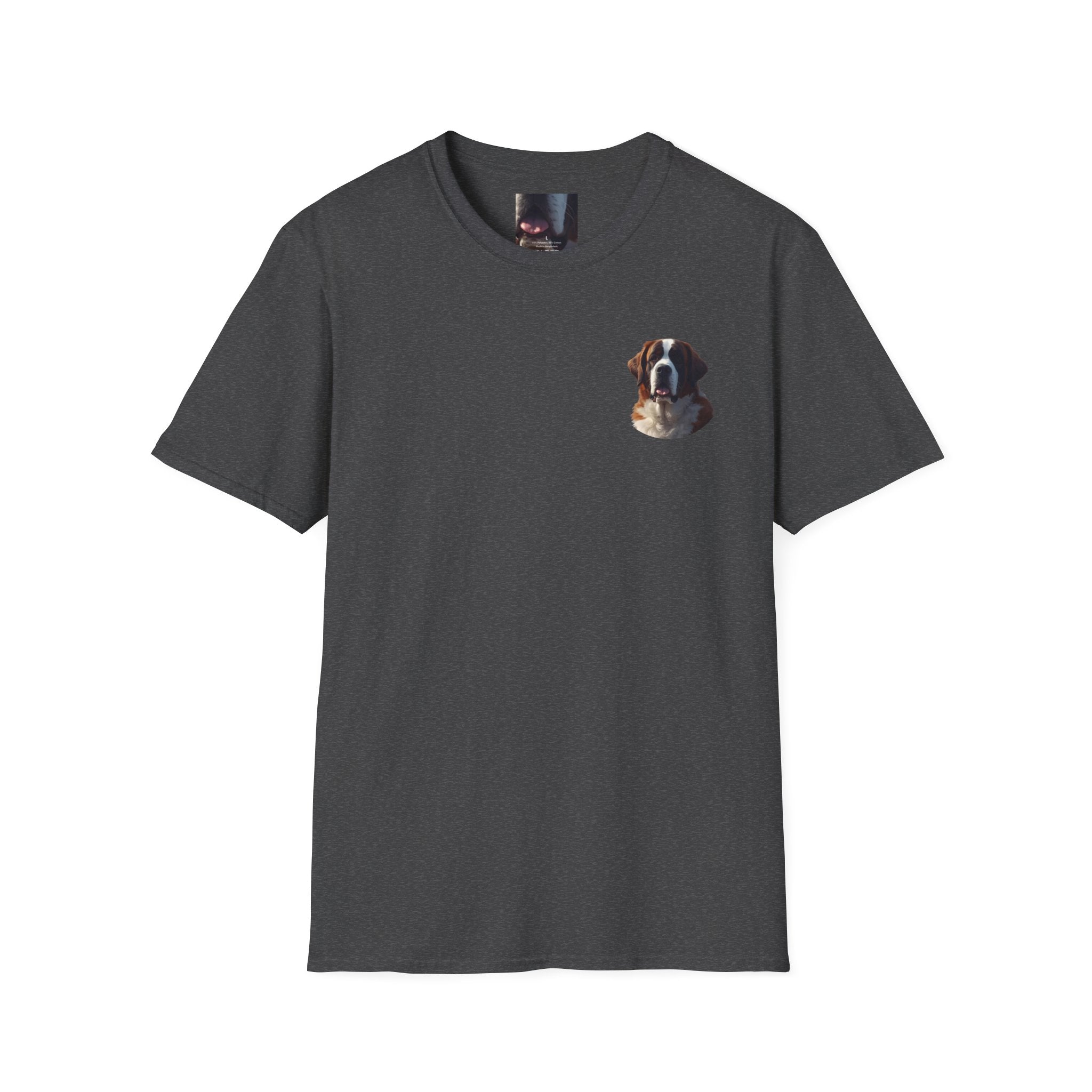 Faith Family and A Saint Bernard T-Shirt | Saint Bernard Dog Shirt