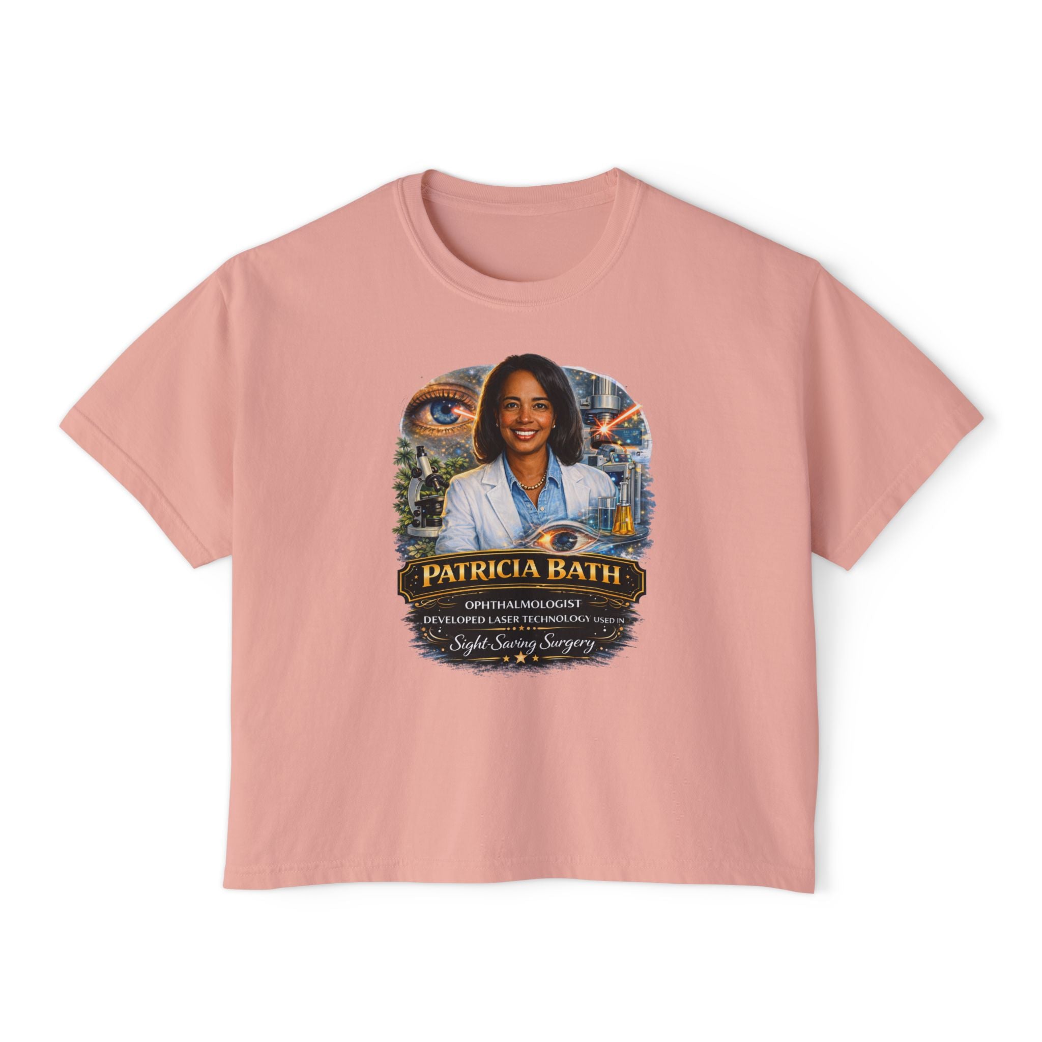 Patricia Bath Ophthalmologist  Tribute Boxy Graphic Tee