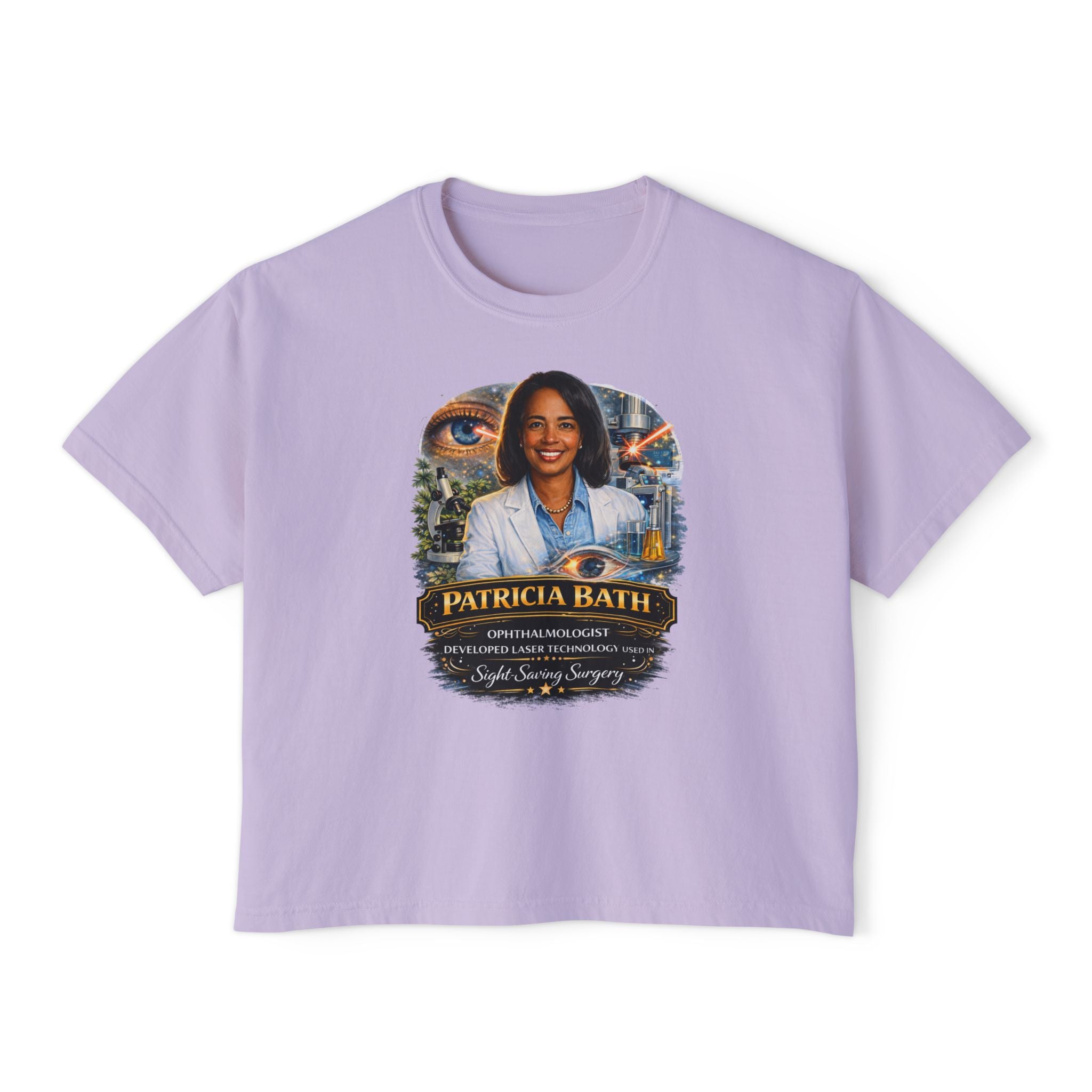 Patricia Bath Ophthalmologist  Tribute Boxy Graphic Tee