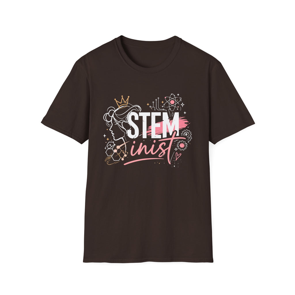 Adult STEMinist T-Shirt — Feminist Science Design for Women in STEM