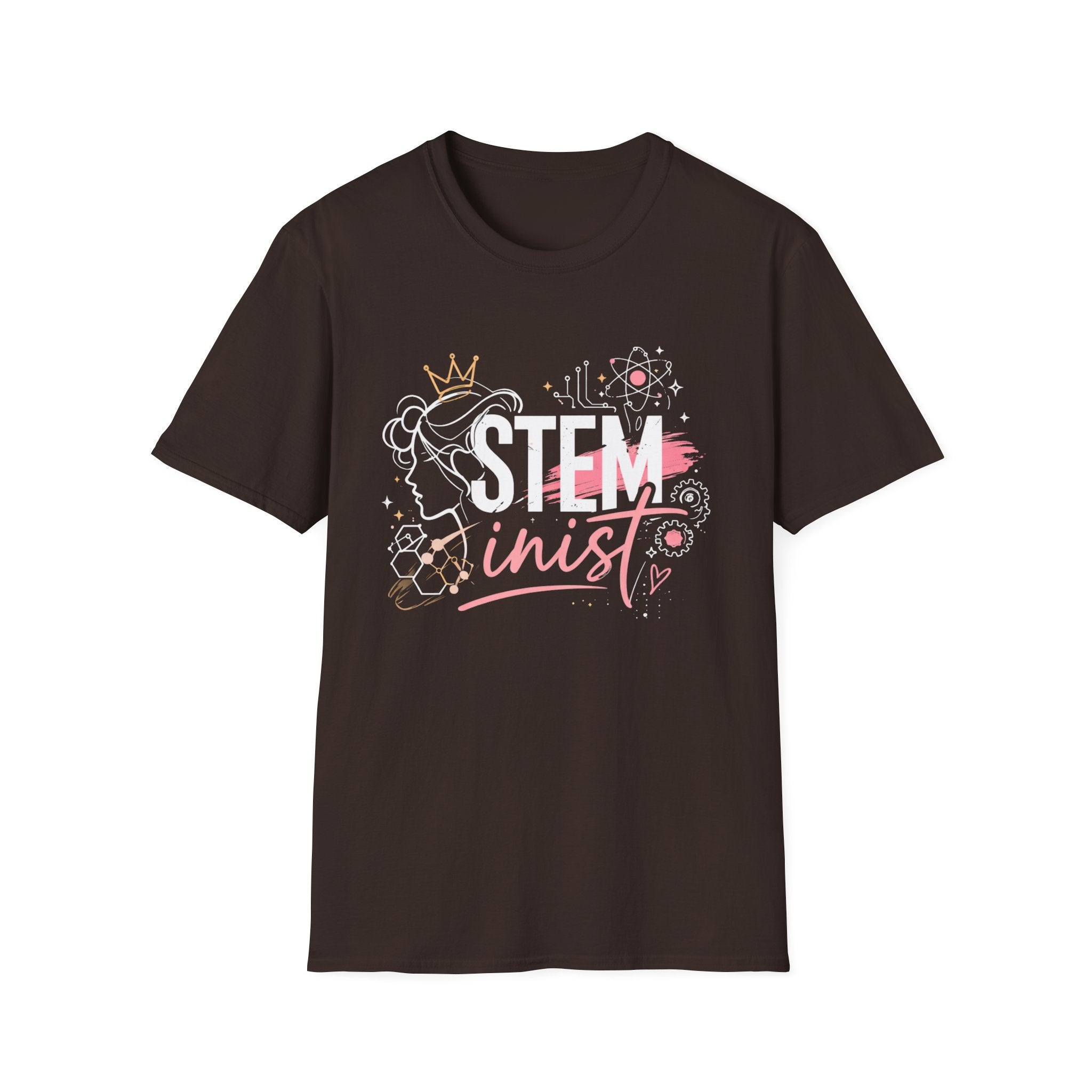 Adult STEMinist T-Shirt — Feminist Science Design for Women in STEM