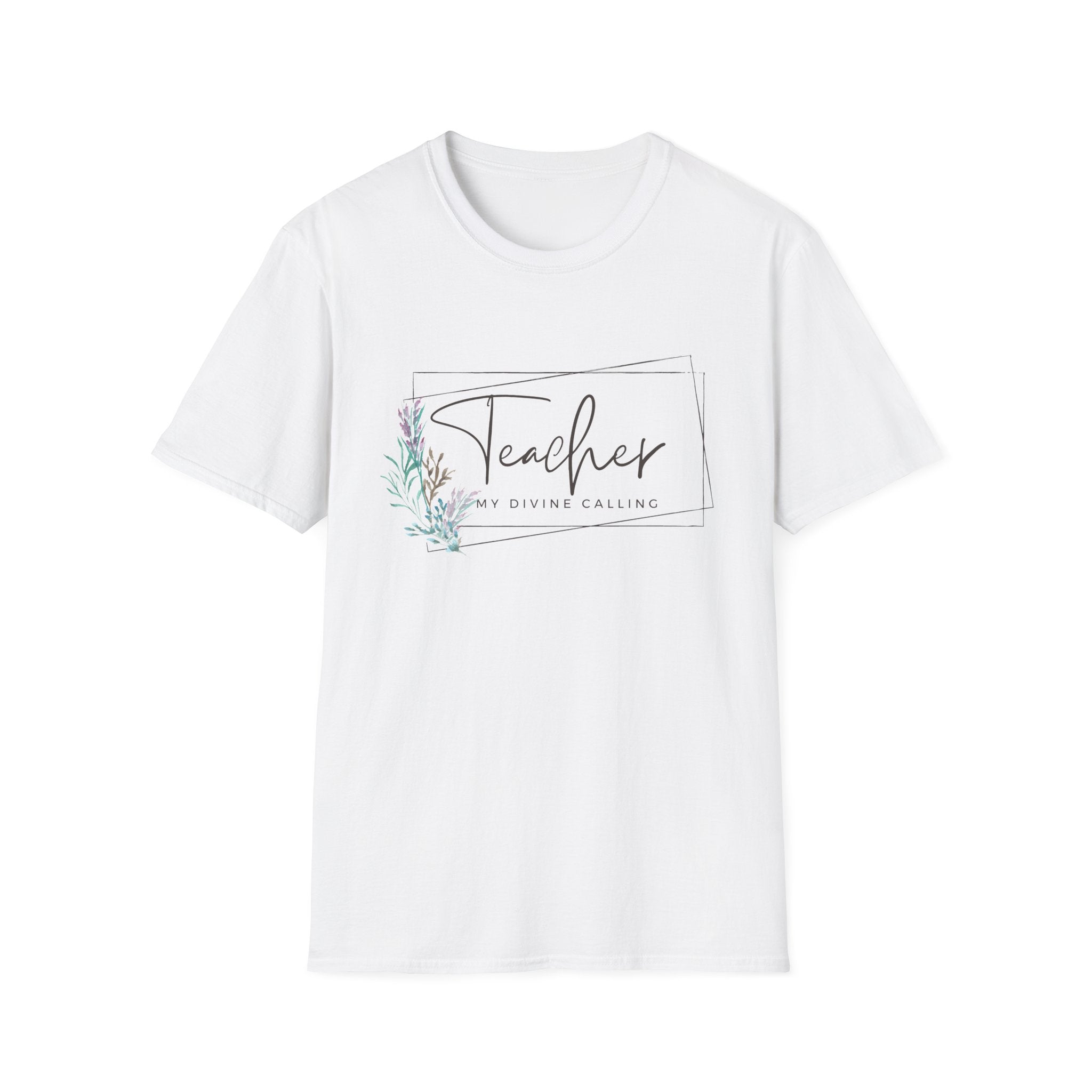 Teacher: My Divine Calling T-Shirt – Floral