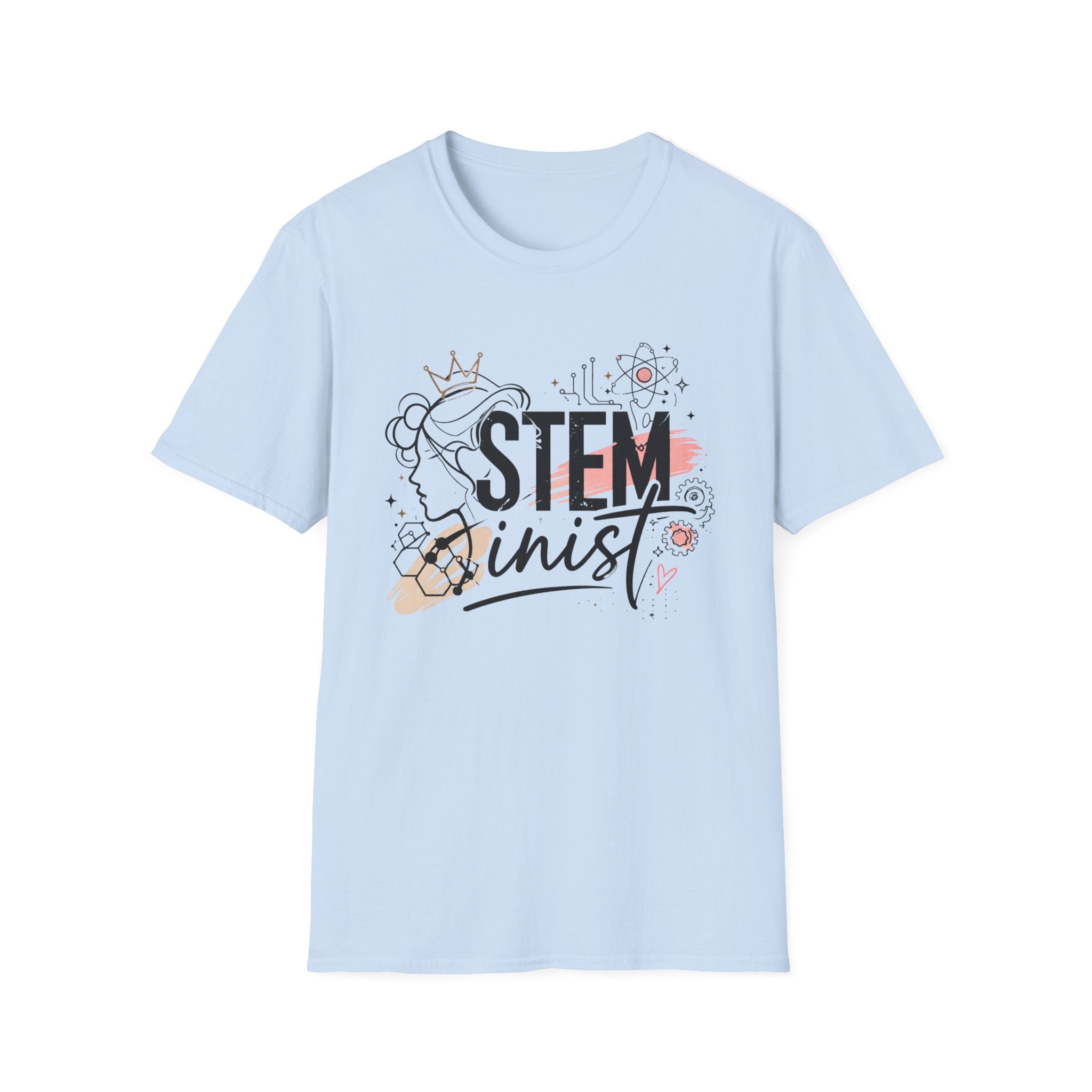 Adult STEMinist T-Shirt — Feminist Science Design for Women in STEM