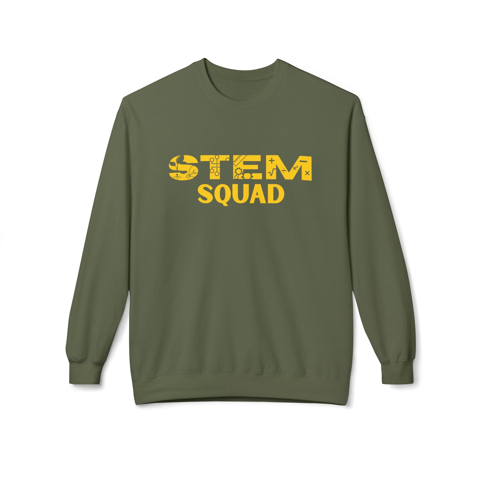 STEM Squad Crewneck Science Team Sweatshirt