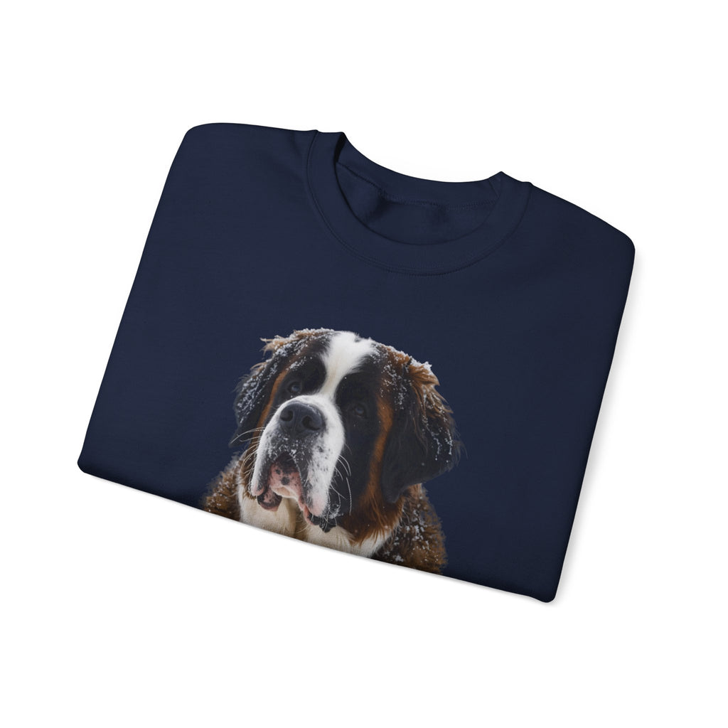 Saint Bernard Season Sweatshirt – Cute Dog Lover Crewneck