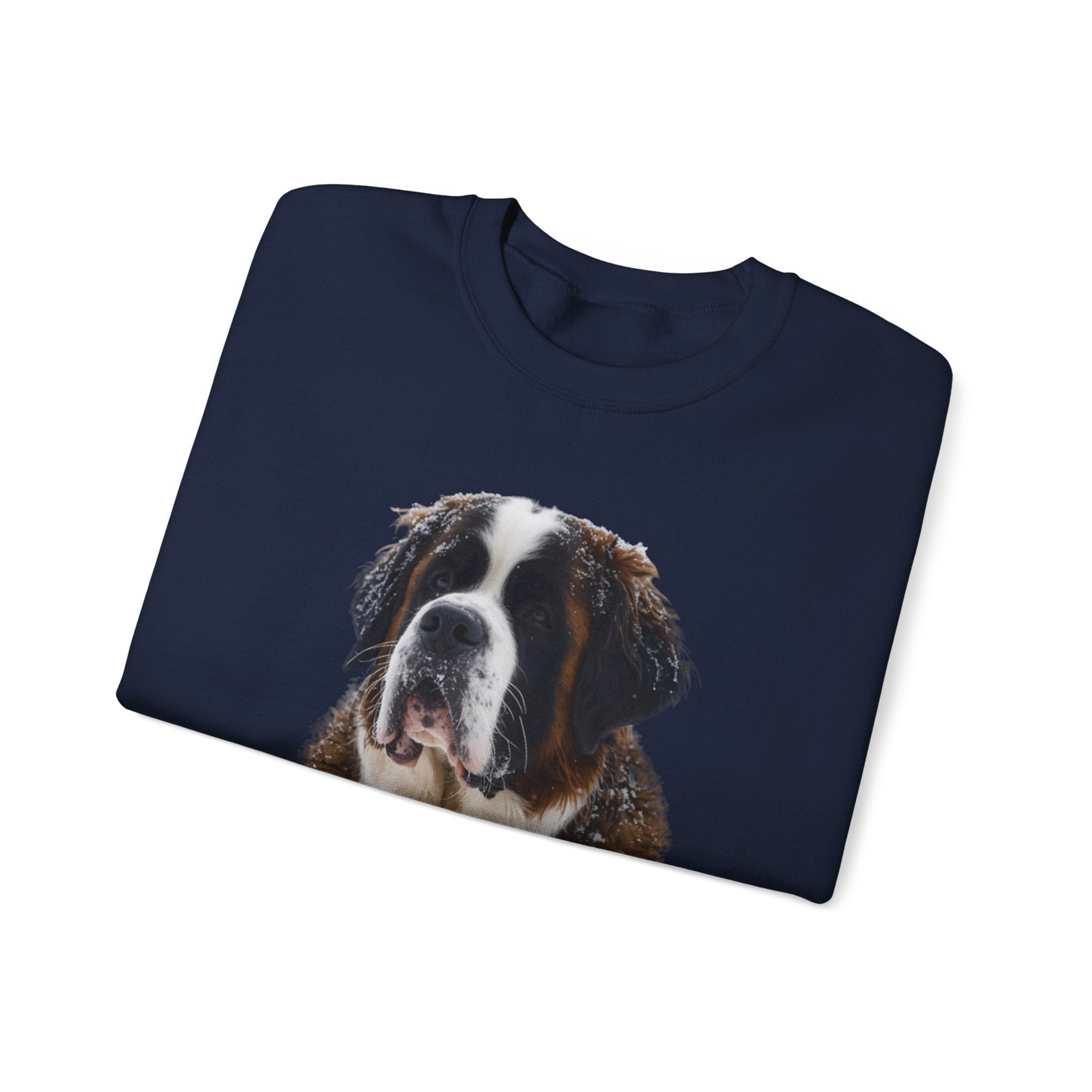 Saint Bernard Season Sweatshirt – Cute Dog Lover Crewneck