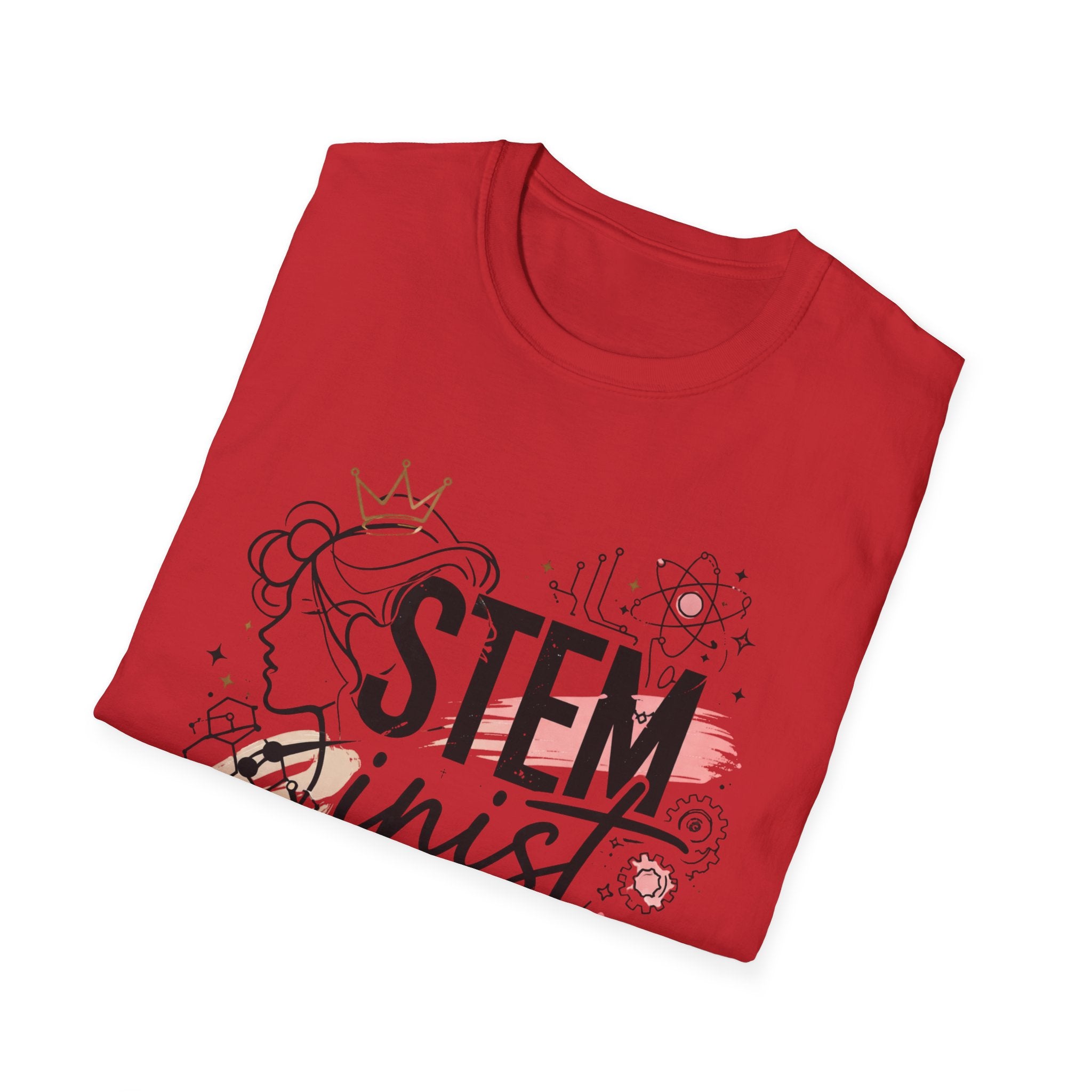 Adult STEMinist T-Shirt — Feminist Science Design for Women in STEM