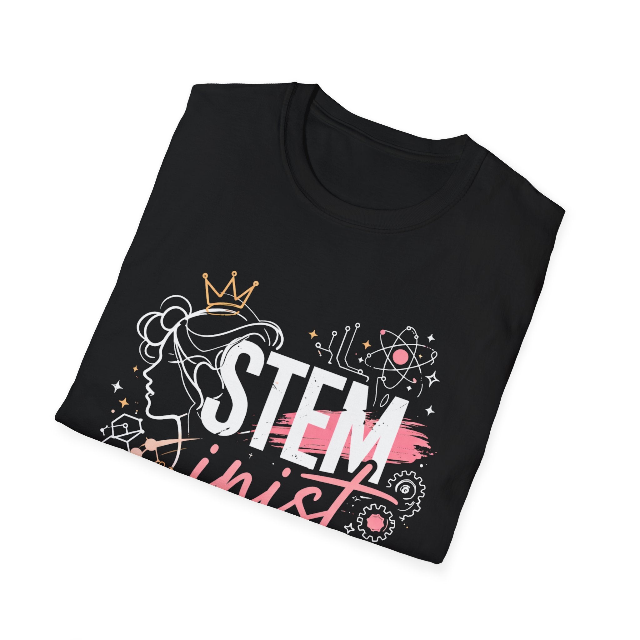 Adult STEMinist T-Shirt — Feminist Science Design for Women in STEM