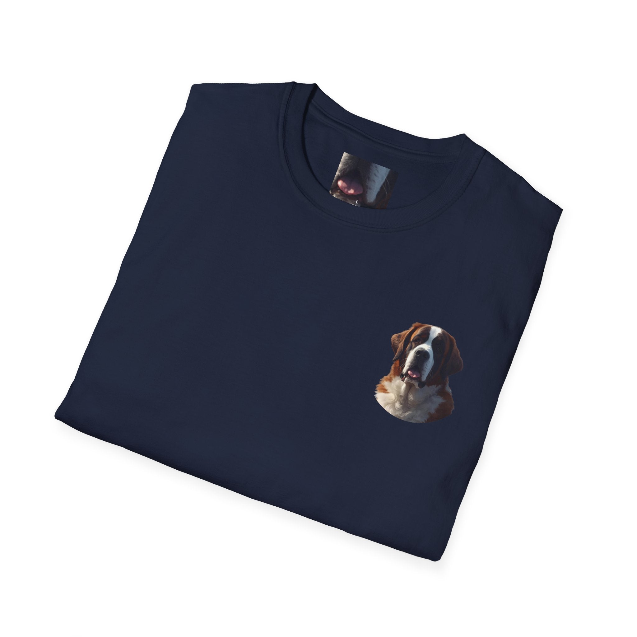 Faith Family and A Saint Bernard T-Shirt | Saint Bernard Dog Shirt