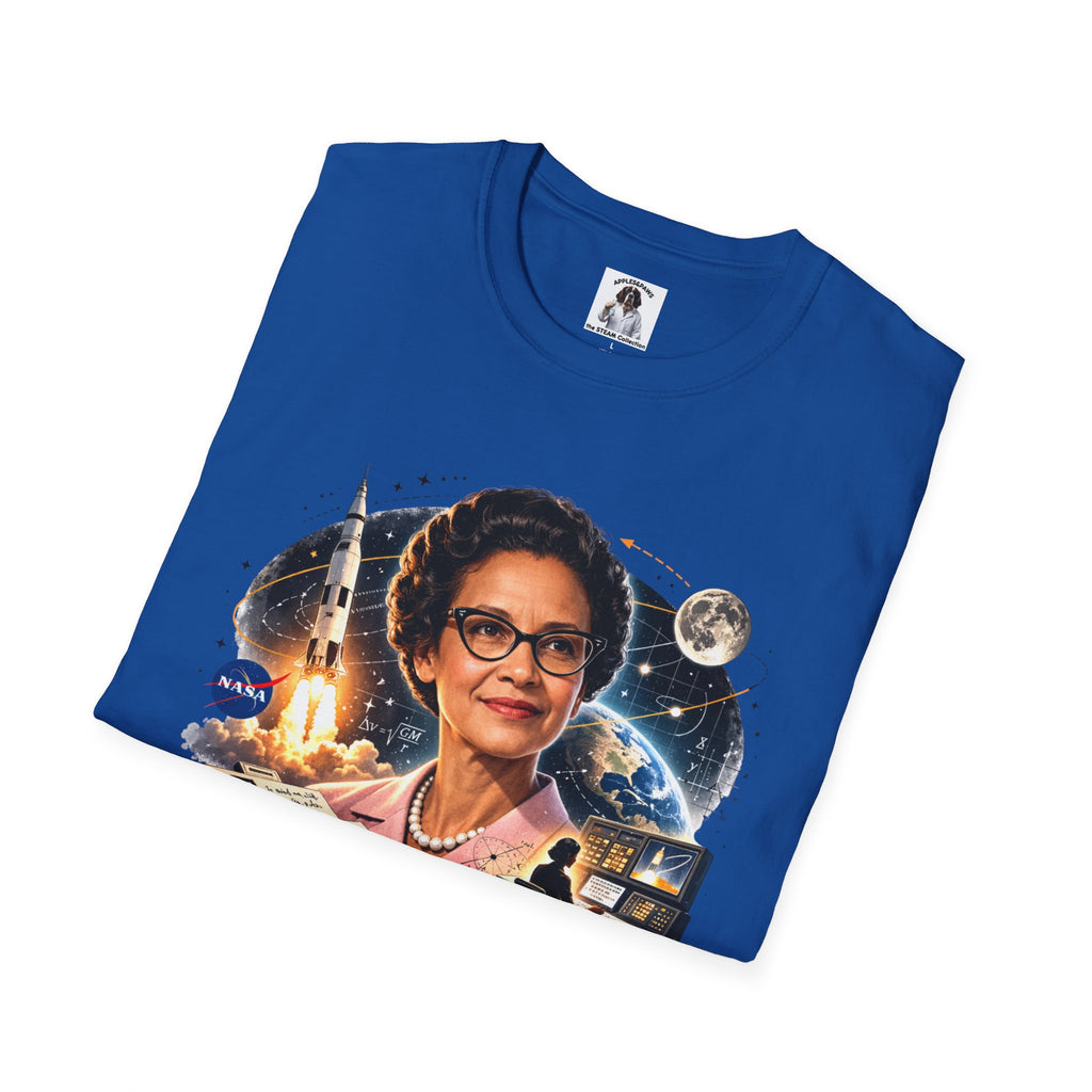 Katherine Johnson Tribute T-Shirt — Celebrating ‘Calculated the Path to the Moon’ NASA Math Pioneer