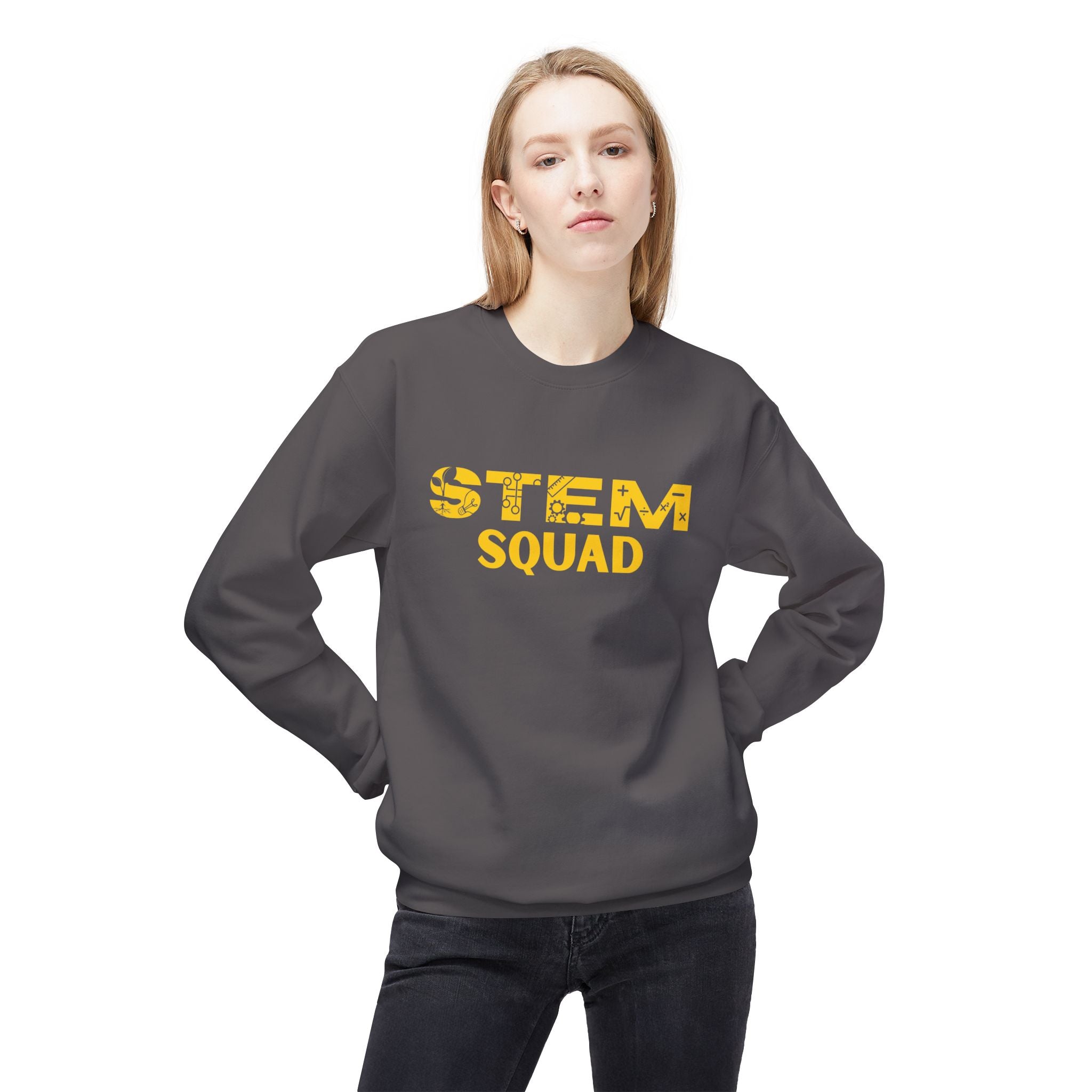 STEM Squad Crewneck Science Team Sweatshirt