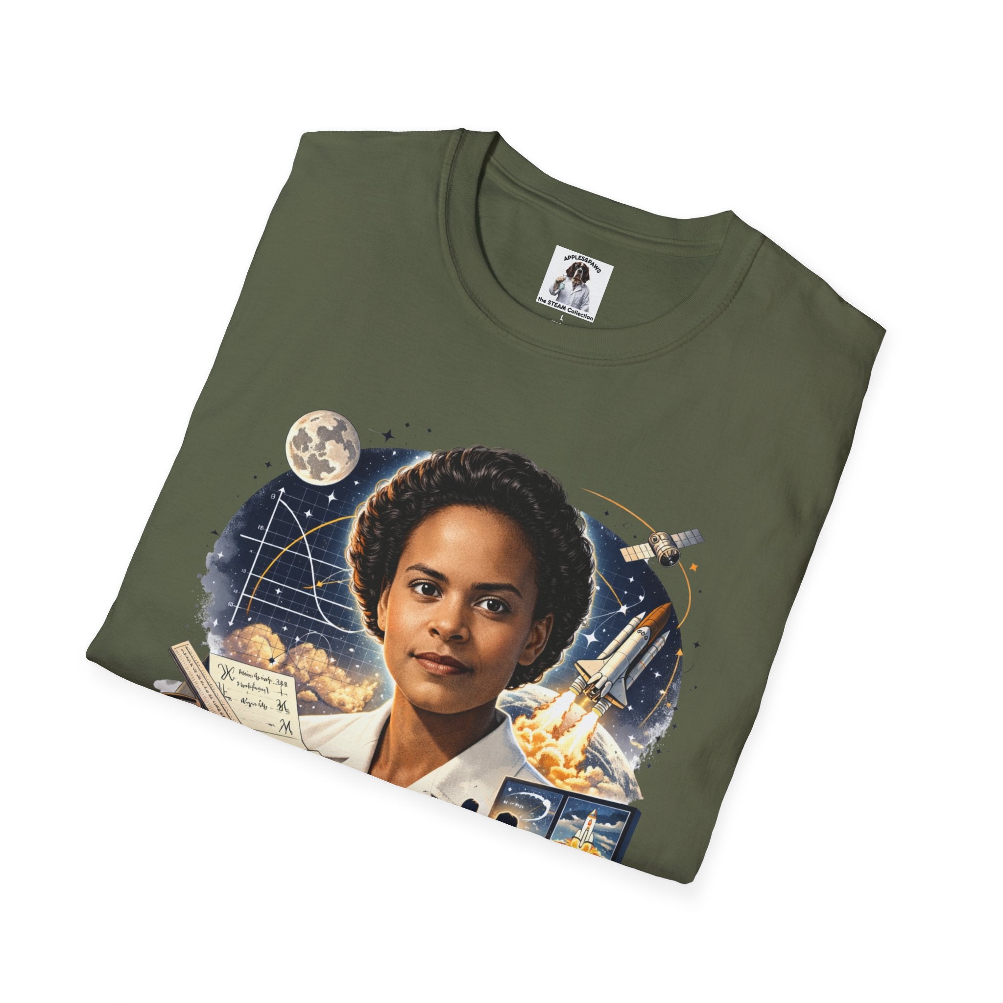 Evelyn Boyd Granville Tribute T-Shirt — Mathematician & Trailblazer “Focused the Mission”