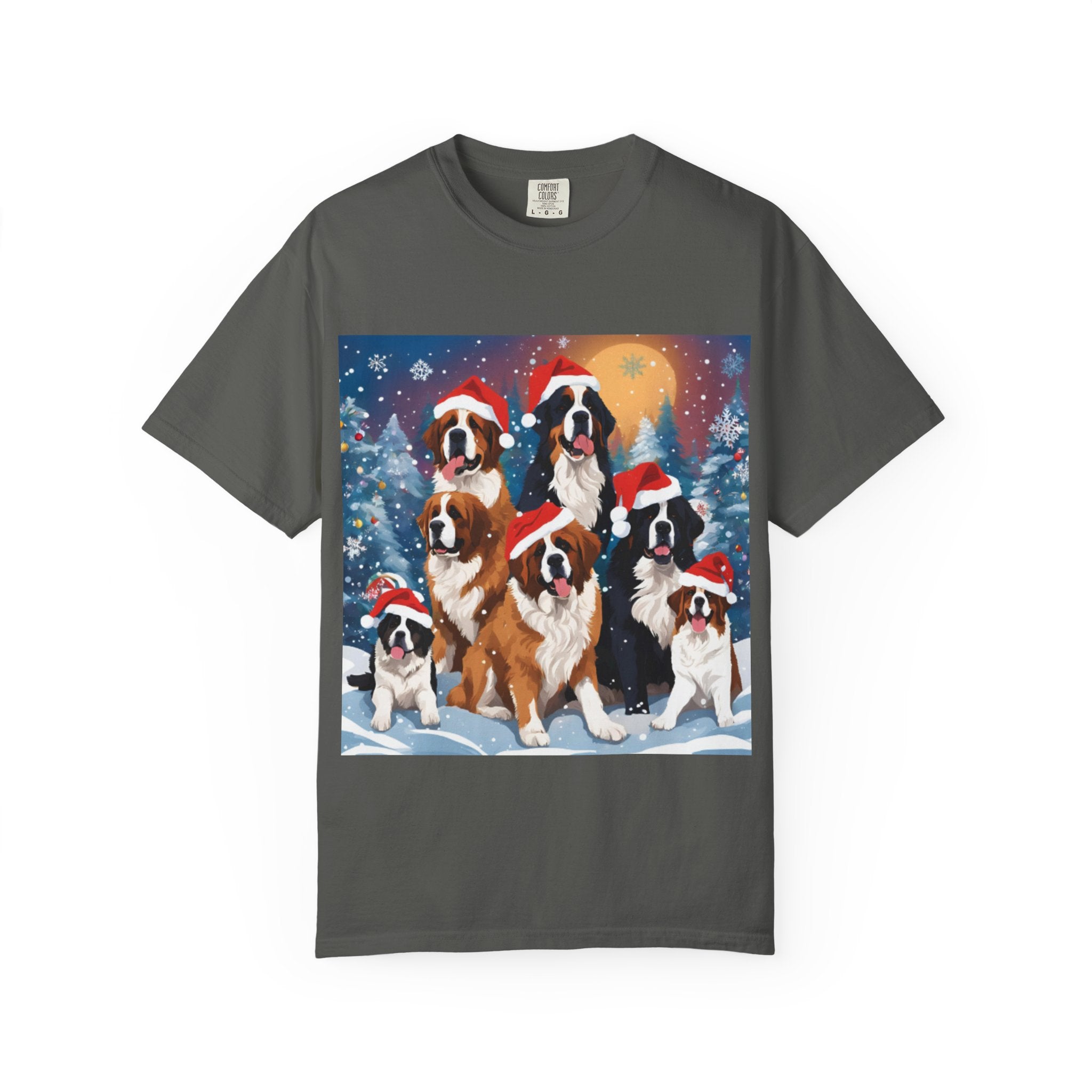 Santa Saints, Pups, & Bernese