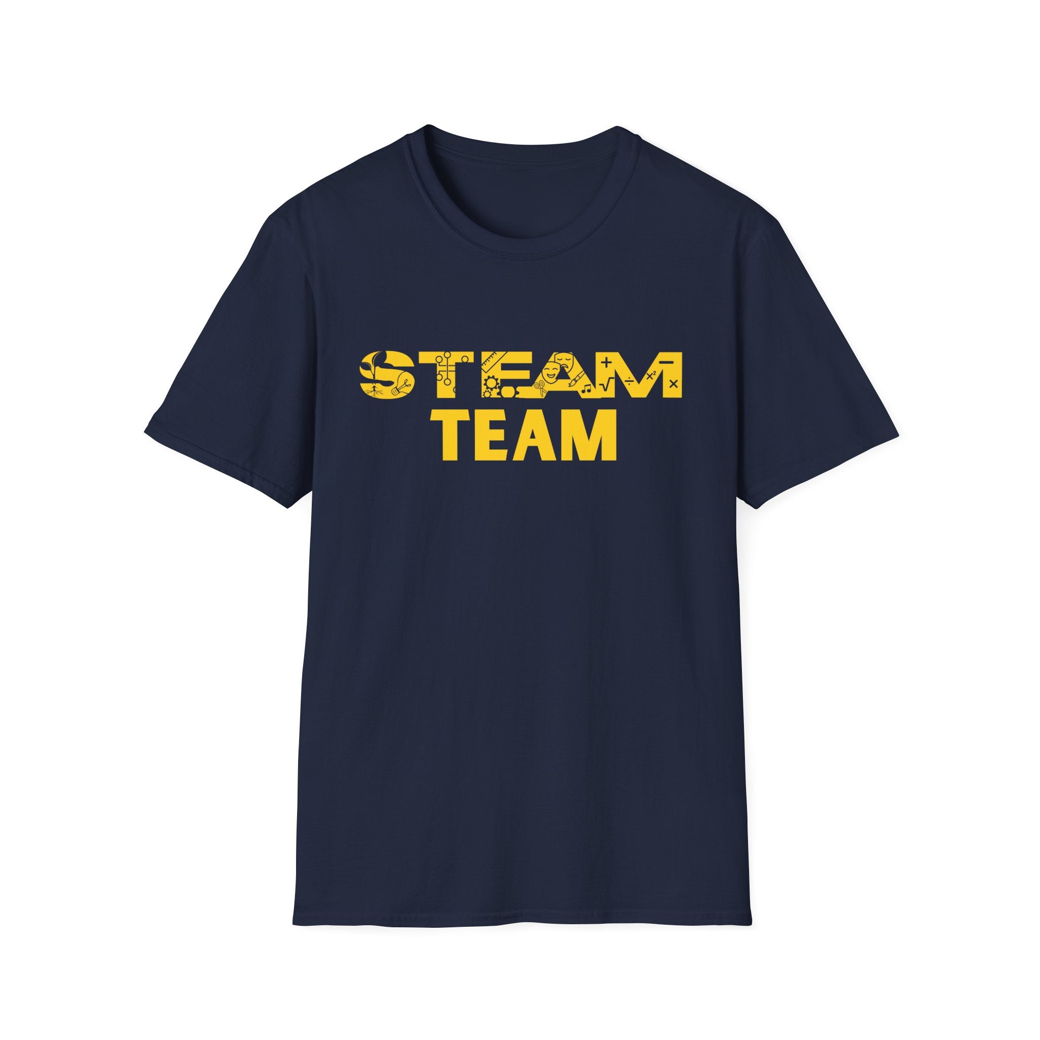 STEAM Team T-Shirt | Science Engineering Math Art Tech Tee