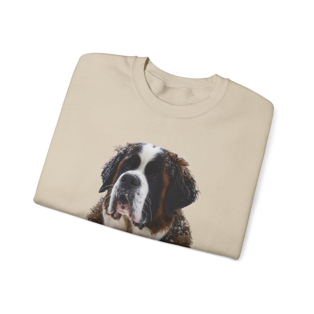 Saint Bernard Season Sweatshirt – Cute Dog Lover Crewneck