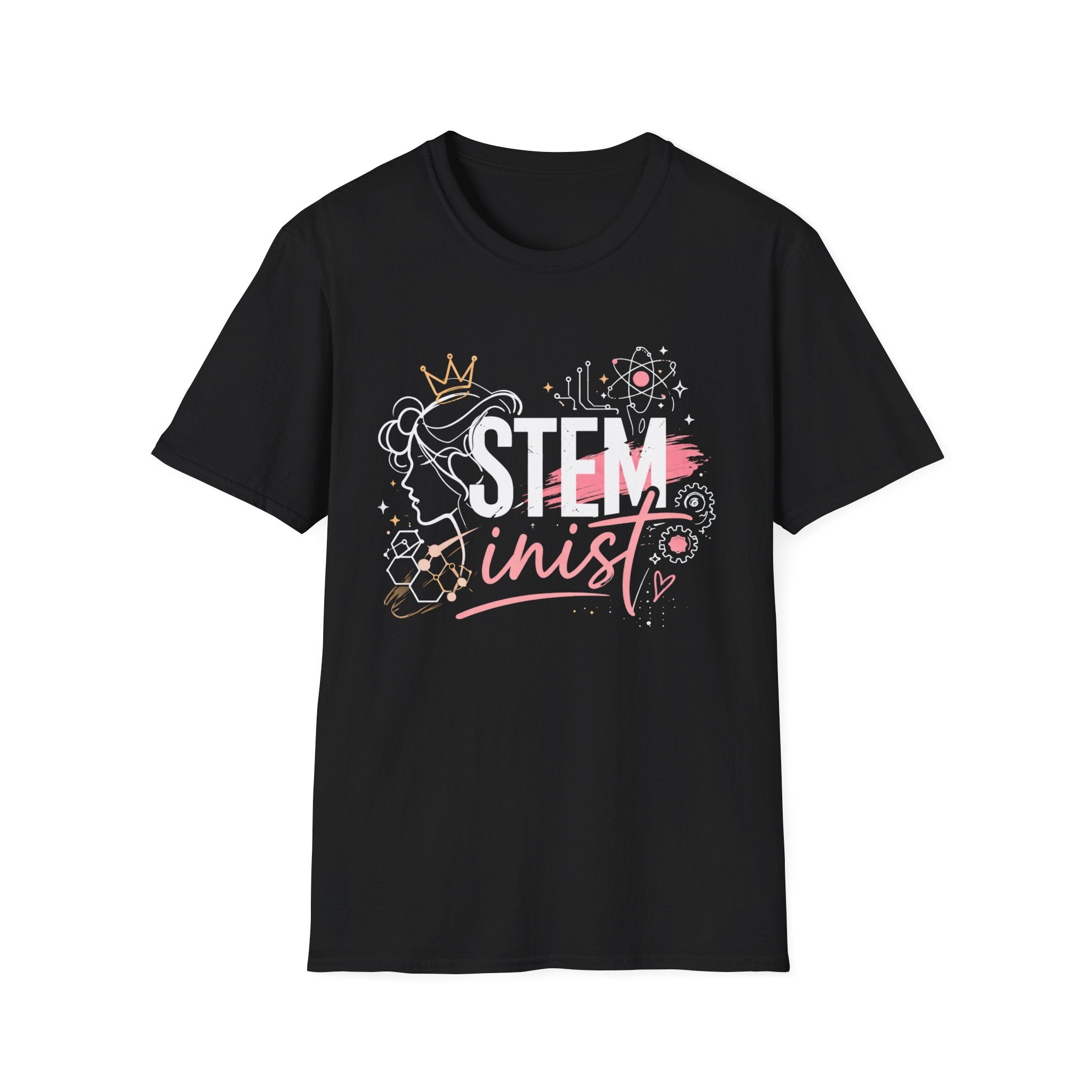 Adult STEMinist T-Shirt — Feminist Science Design for Women in STEM