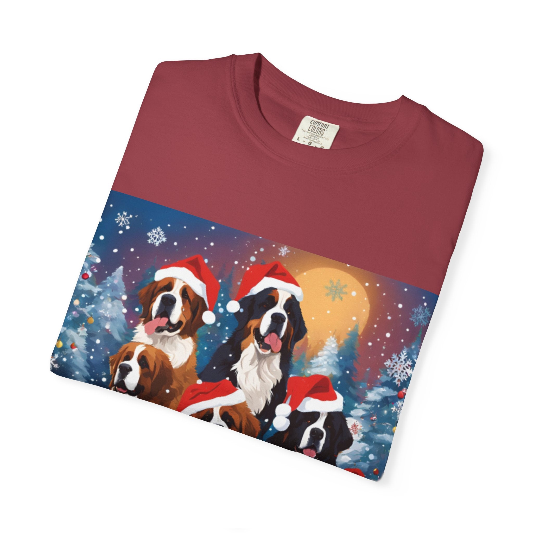 Santa Saints, Pups, & Bernese