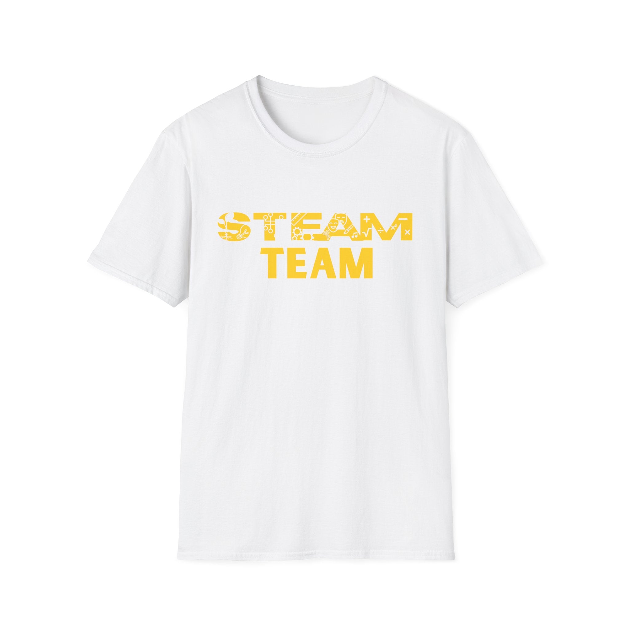 STEAM Team T-Shirt | Science Engineering Math Art Tech Tee