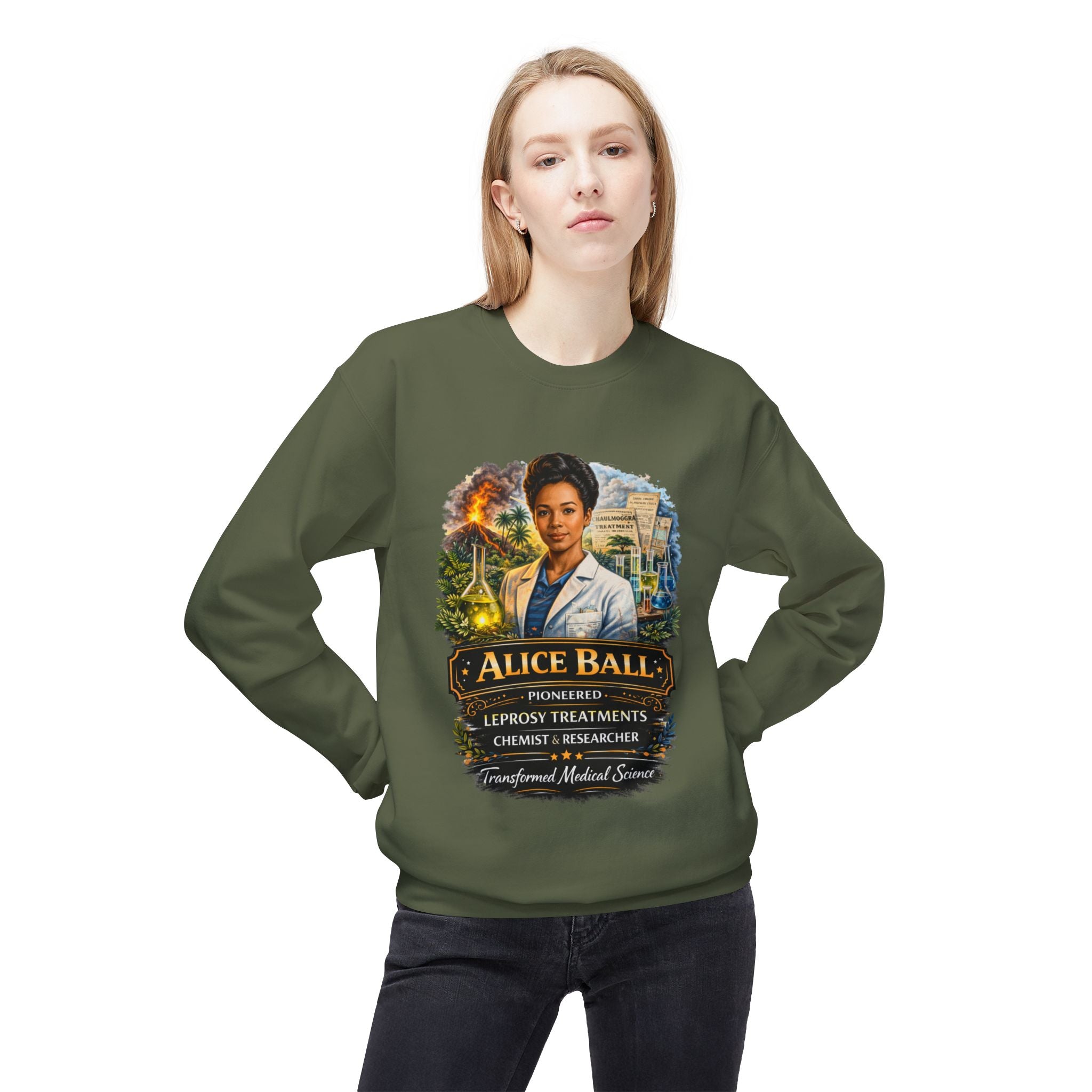 Alice Ball Chemist Tribute Crewneck Sweatshirt