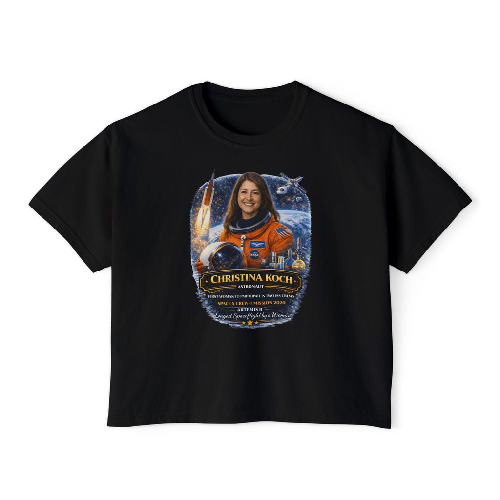 Christina Koch Tribute Women's Boxy Graphic Tee
