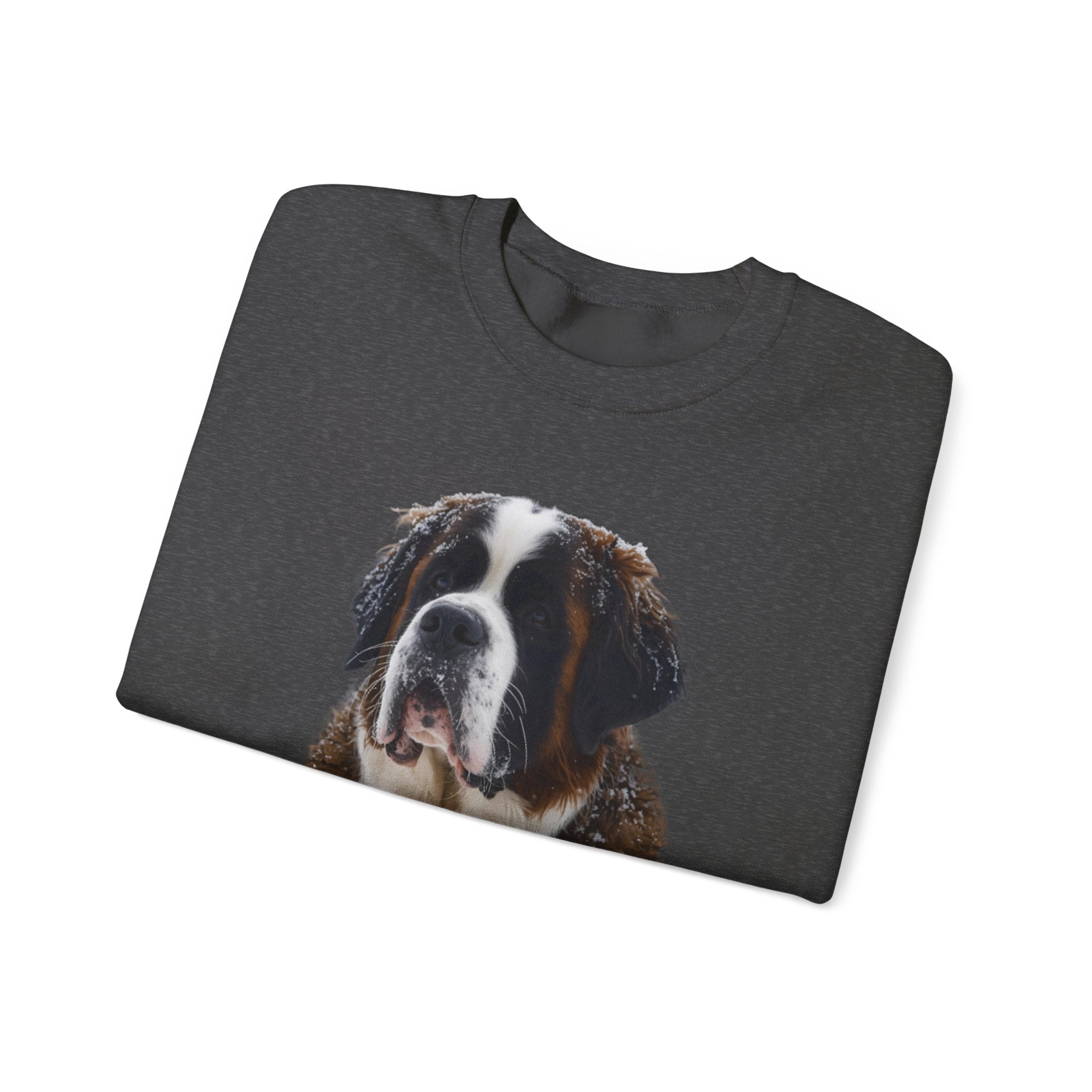 Saint Bernard Season Sweatshirt – Cute Dog Lover Crewneck