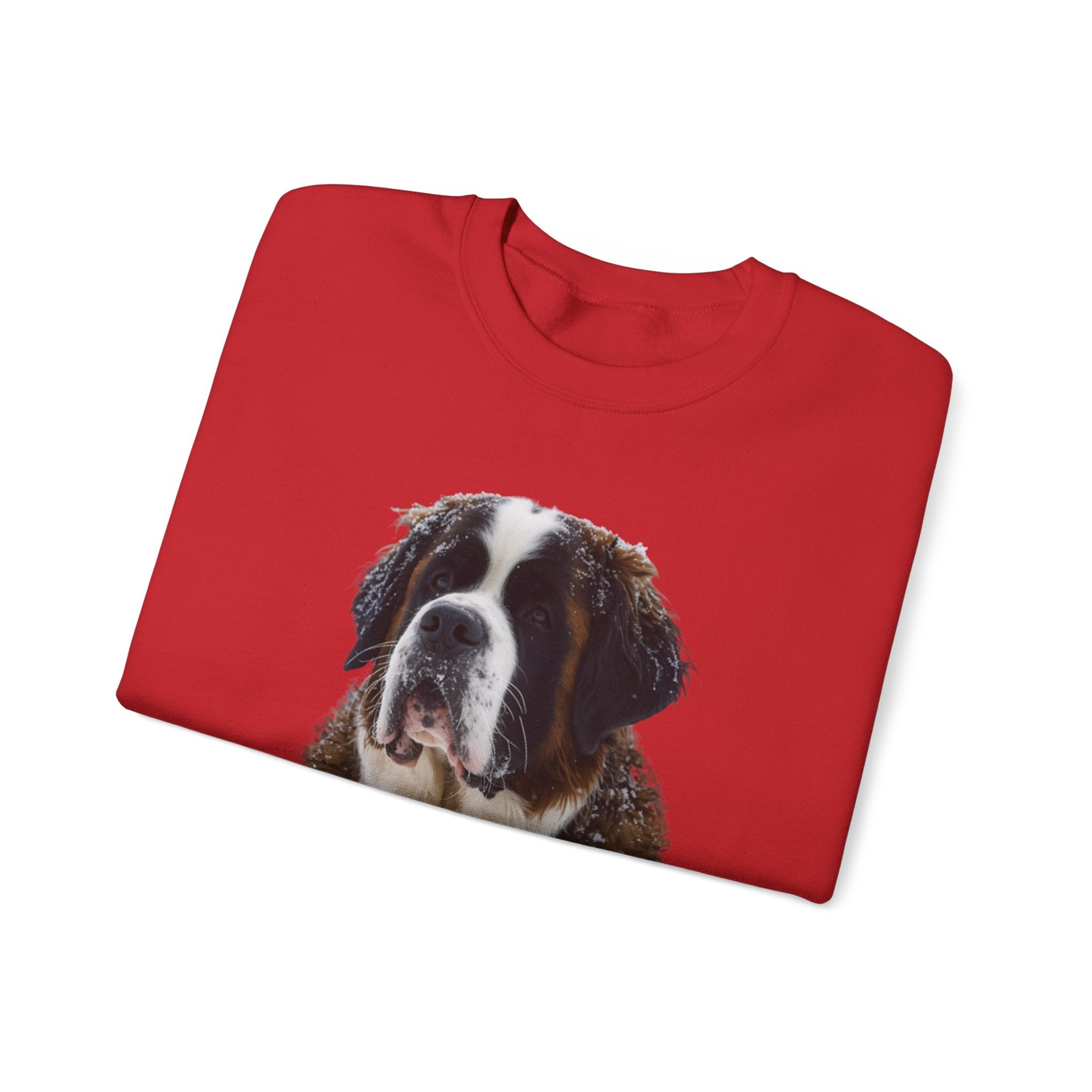 Saint Bernard Season Sweatshirt – Cute Dog Lover Crewneck