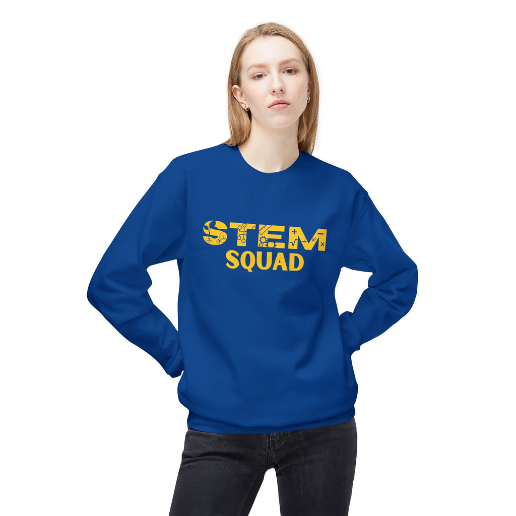 STEM Squad Crewneck Science Team Sweatshirt