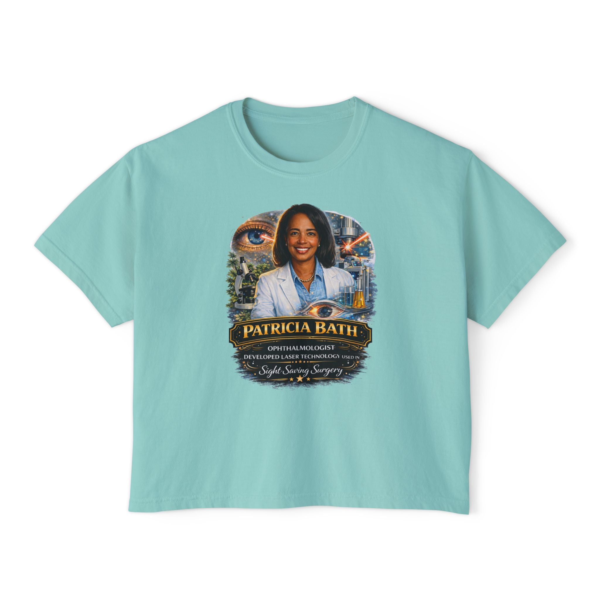 Patricia Bath Ophthalmologist  Tribute Boxy Graphic Tee