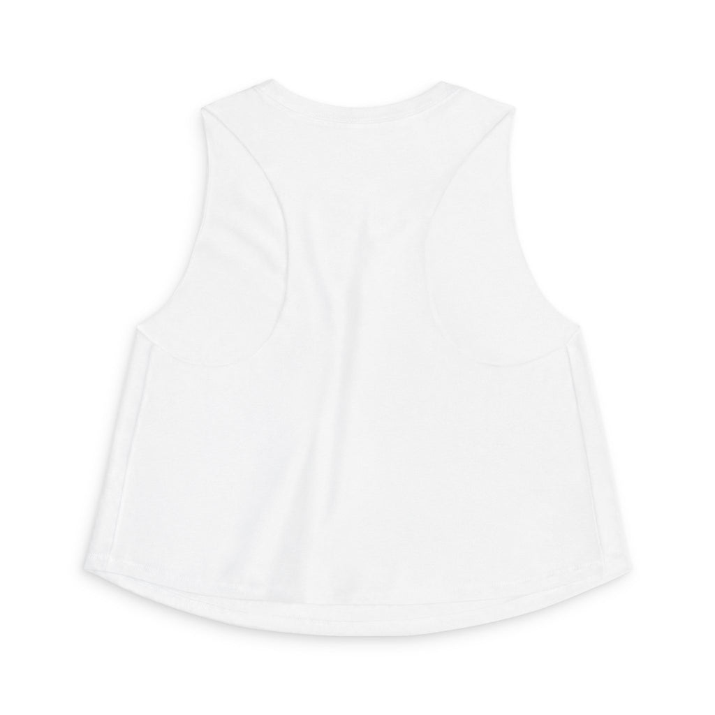 STEMinist Graffiti Women's Crop Top Feminist Science Graphic Tank for Girls, Engineers & STEM Students