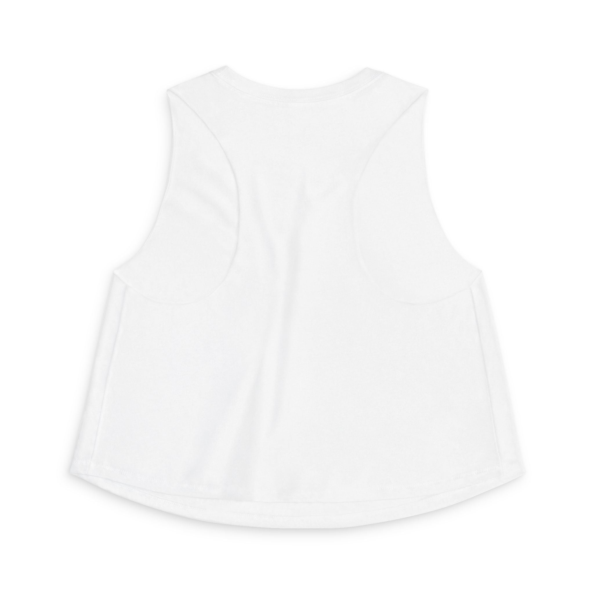 STEMinist Graffiti Women's Crop Top Feminist Science Graphic Tank for Girls, Engineers & STEM Students