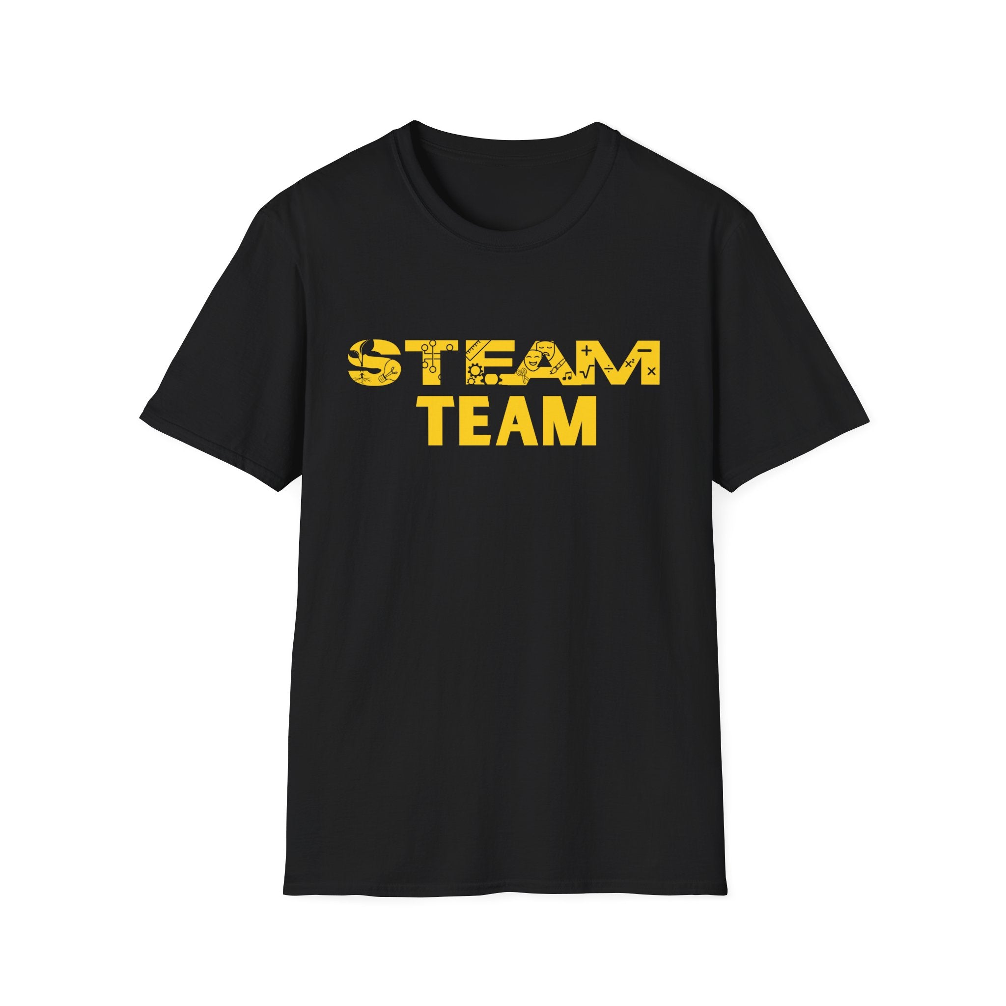 STEAM Team T-Shirt | Science Engineering Math Art Tech Tee