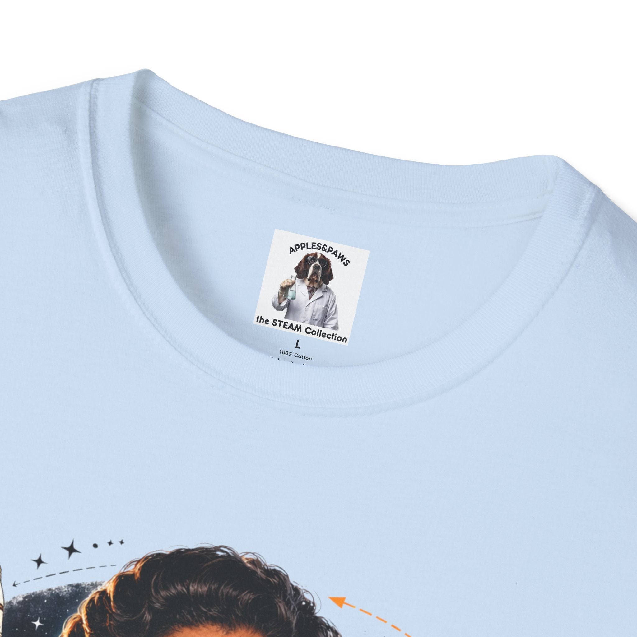 Katherine Johnson Tribute T-Shirt — Celebrating ‘Calculated the Path to the Moon’ NASA Math Pioneer