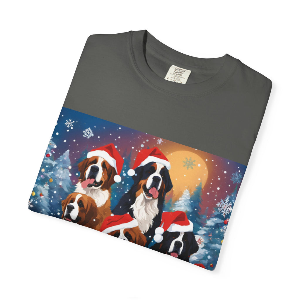 Santa Saints, Pups, & Bernese
