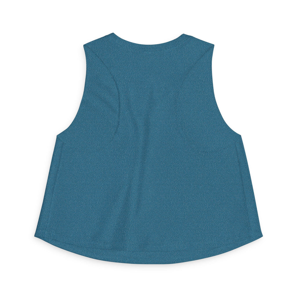 STEMinist Graffiti Women's Crop Top Feminist Science Graphic Tank for Girls, Engineers & STEM Students